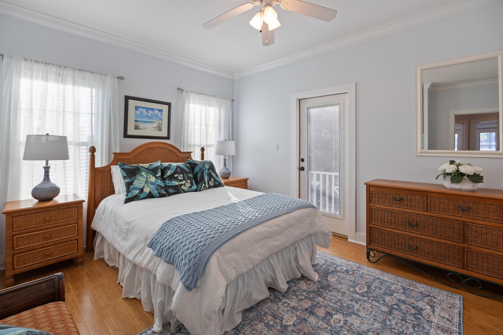 Sandy Toes Bungalow Unit 1A at Purple Parrot by PKRM