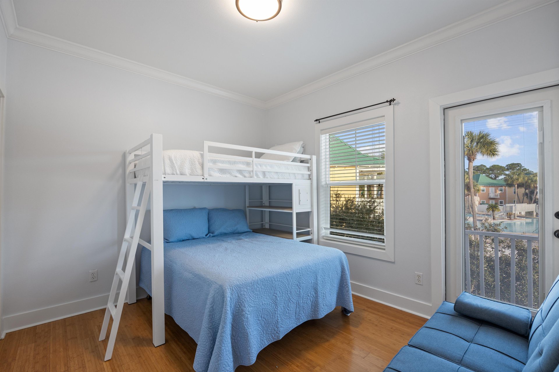 Sandy Toes Bungalow Unit 1A at Purple Parrot by PKRM