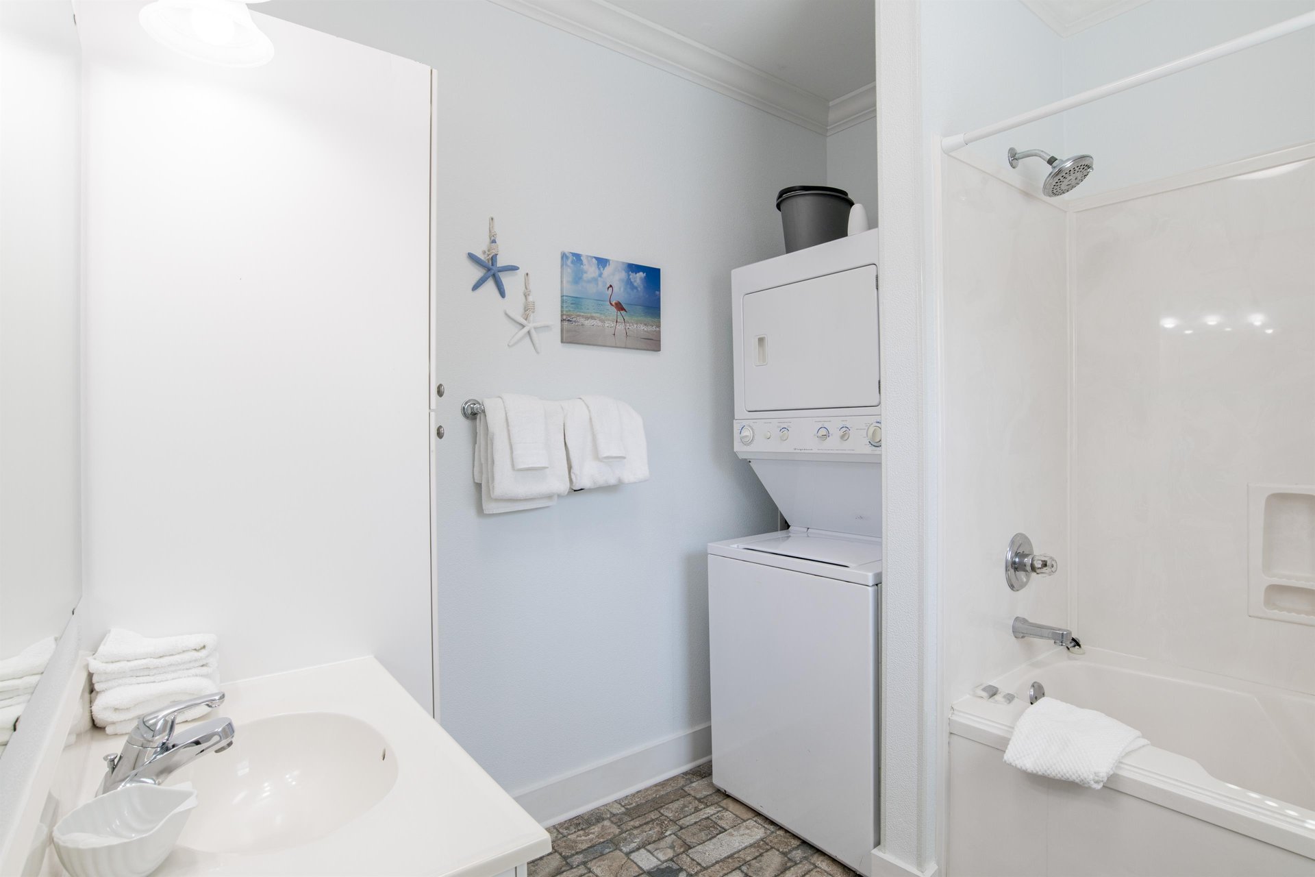 Washer and dryer provided.