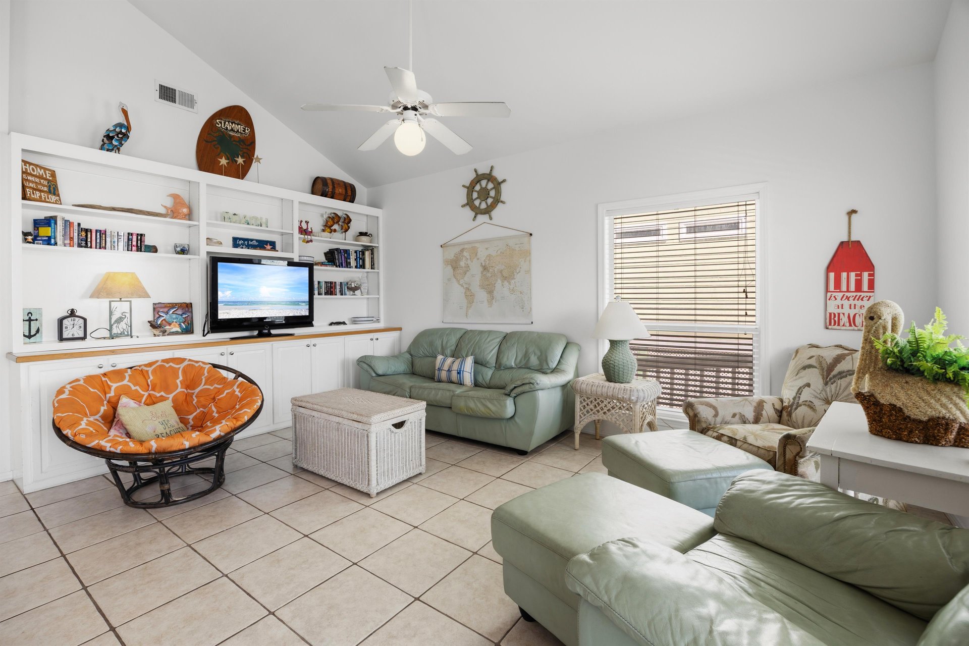 Spacious openconcept living area designed for comfort, conversation, and family time