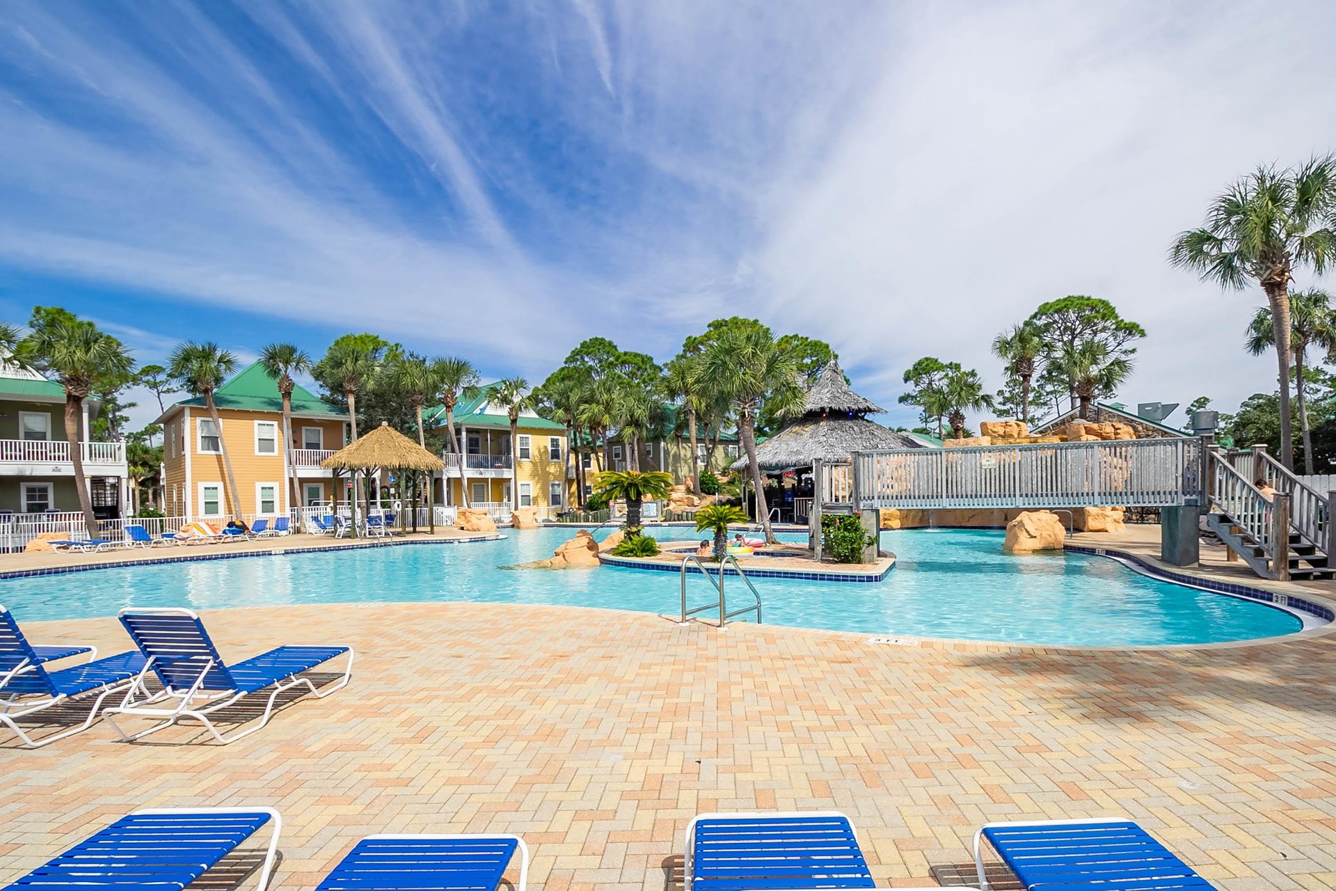 Another view of the pool deck—plenty of space to lounge, relax, and enjoy the atmosphere
