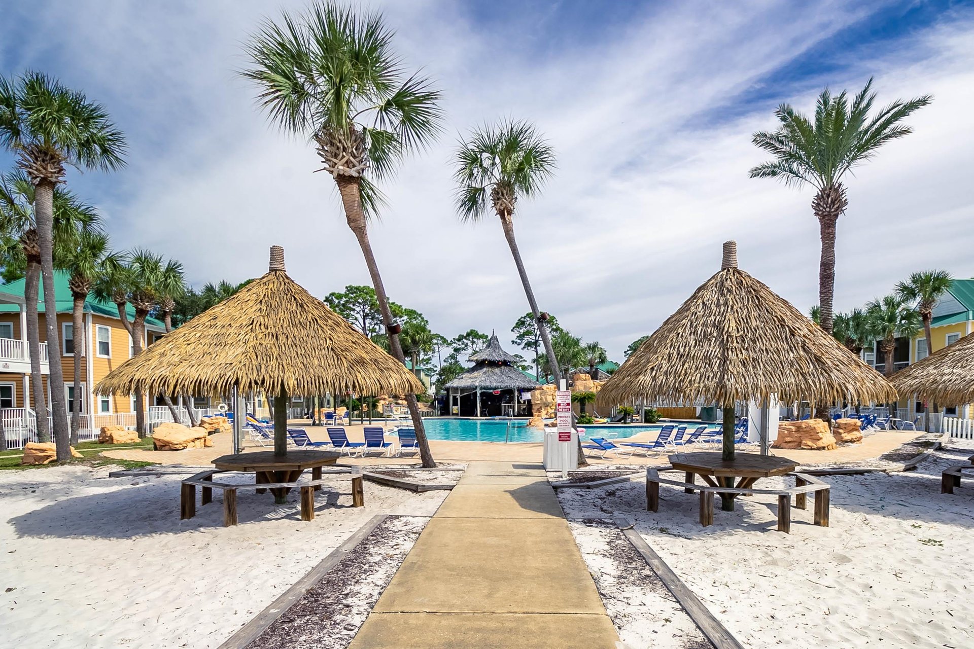 Another view of the pool deck—plenty of space to lounge, relax, and enjoy the atmosphere