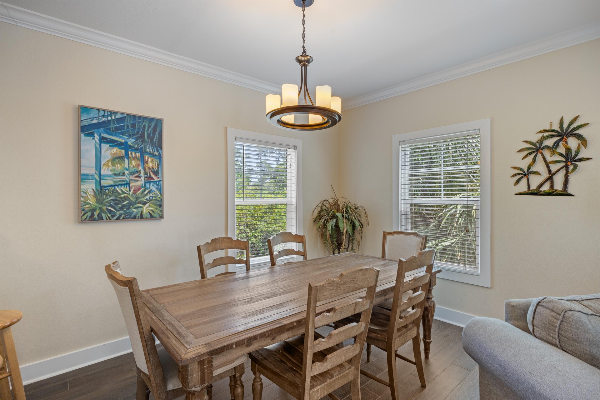 Weve always appreciated having a dedicated dining area for family meals and game nights