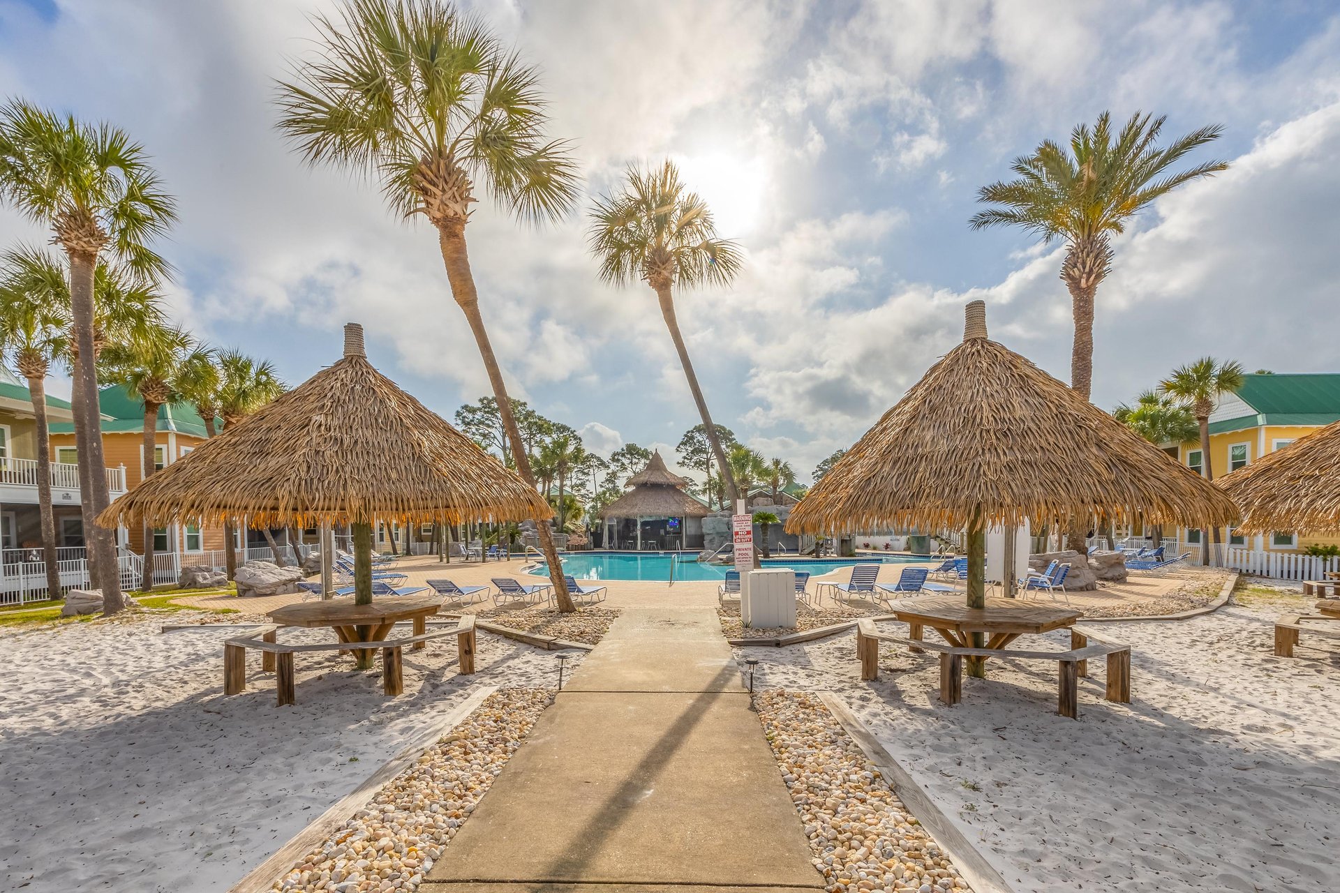 Another view of the pool deck—plenty of space to lounge, relax, and enjoy the atmosphere