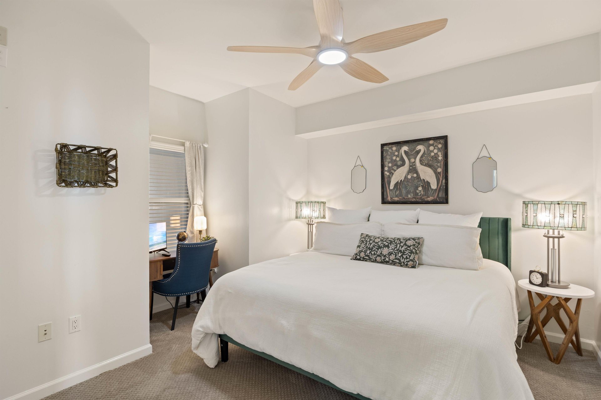 Primary bedroom is ensuite and walks out to gulffront balcony.