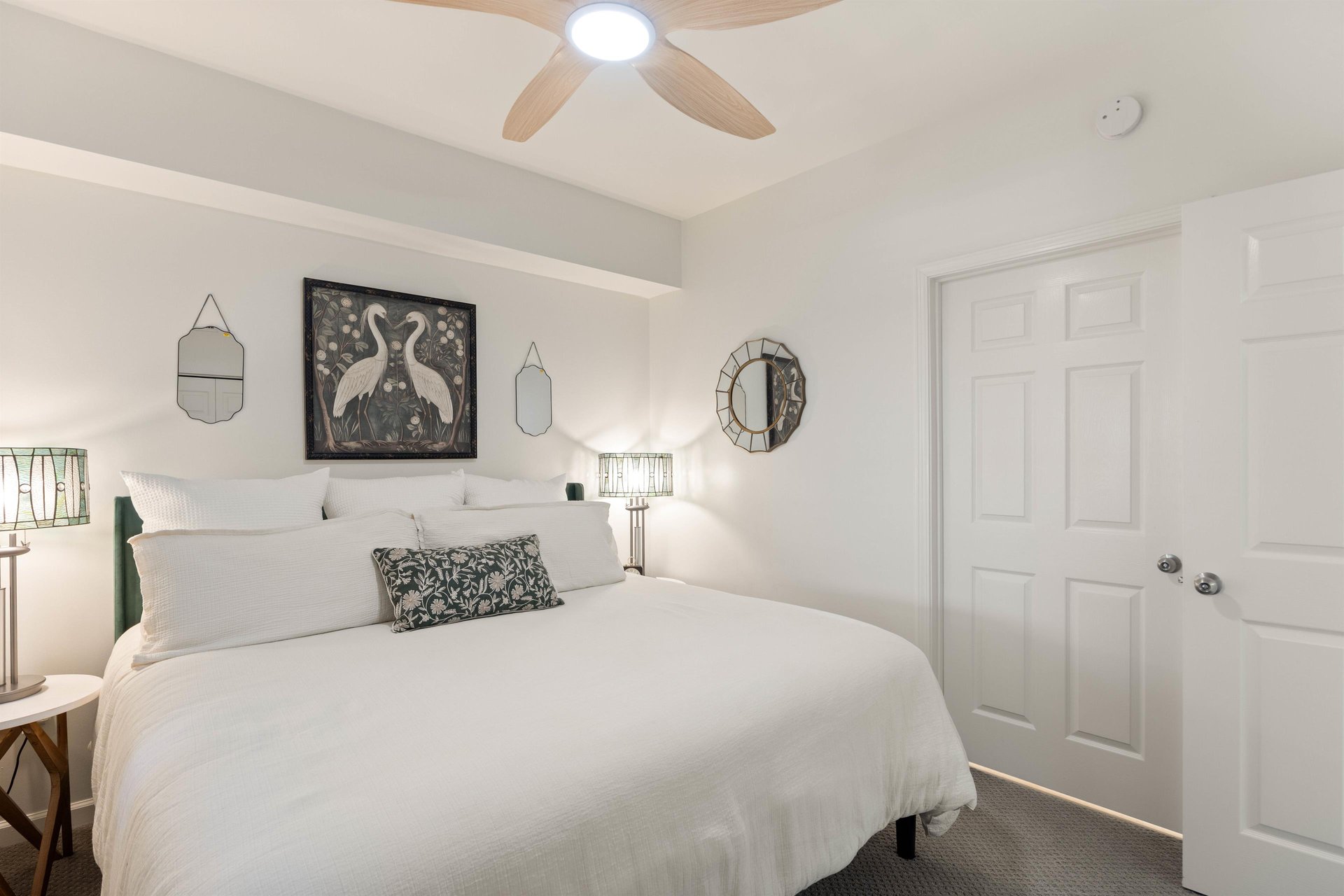 Primary bedroom at Seas The Key