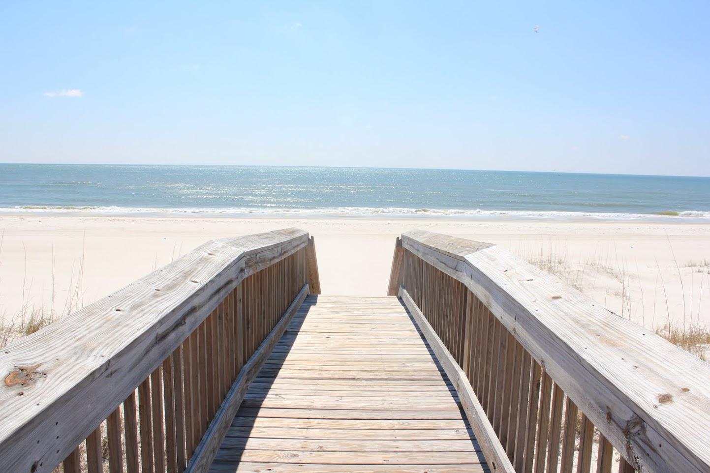 beach bridge