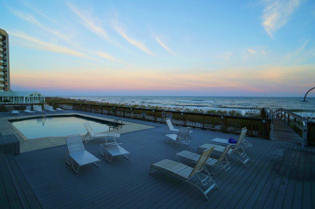 Perdido Skye Resort Pool Deck