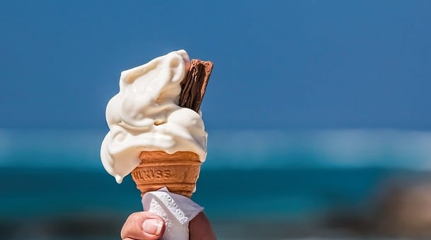 Ice Cream on the Beach