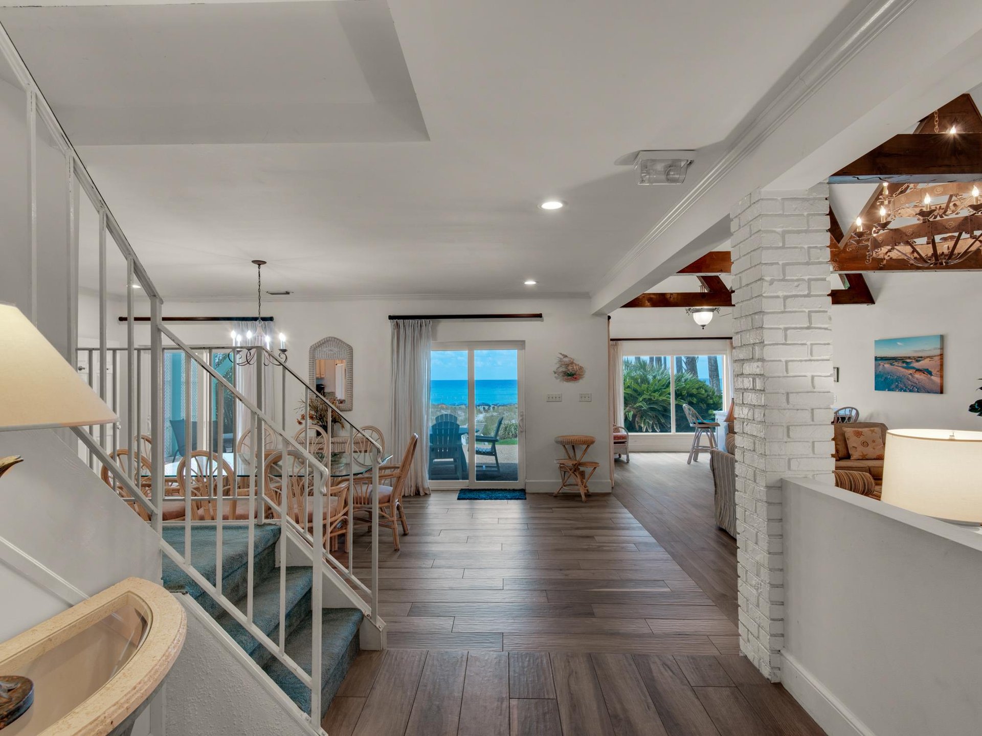 Open Floor Plan with Gulf Views