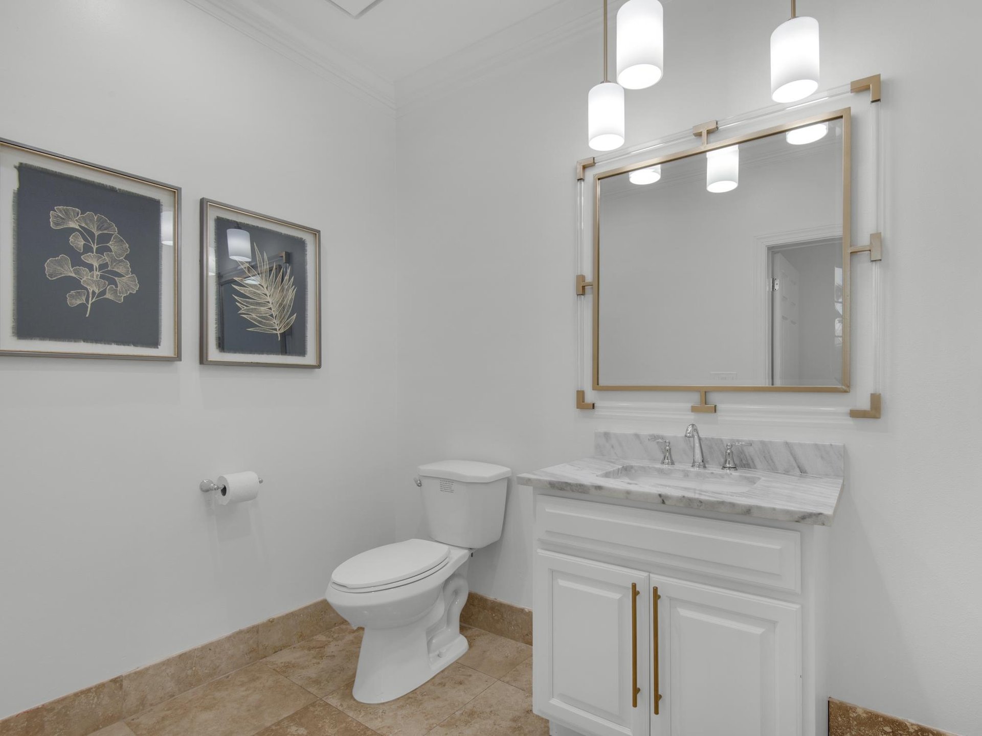 Half Bathroom on 2nd Floor