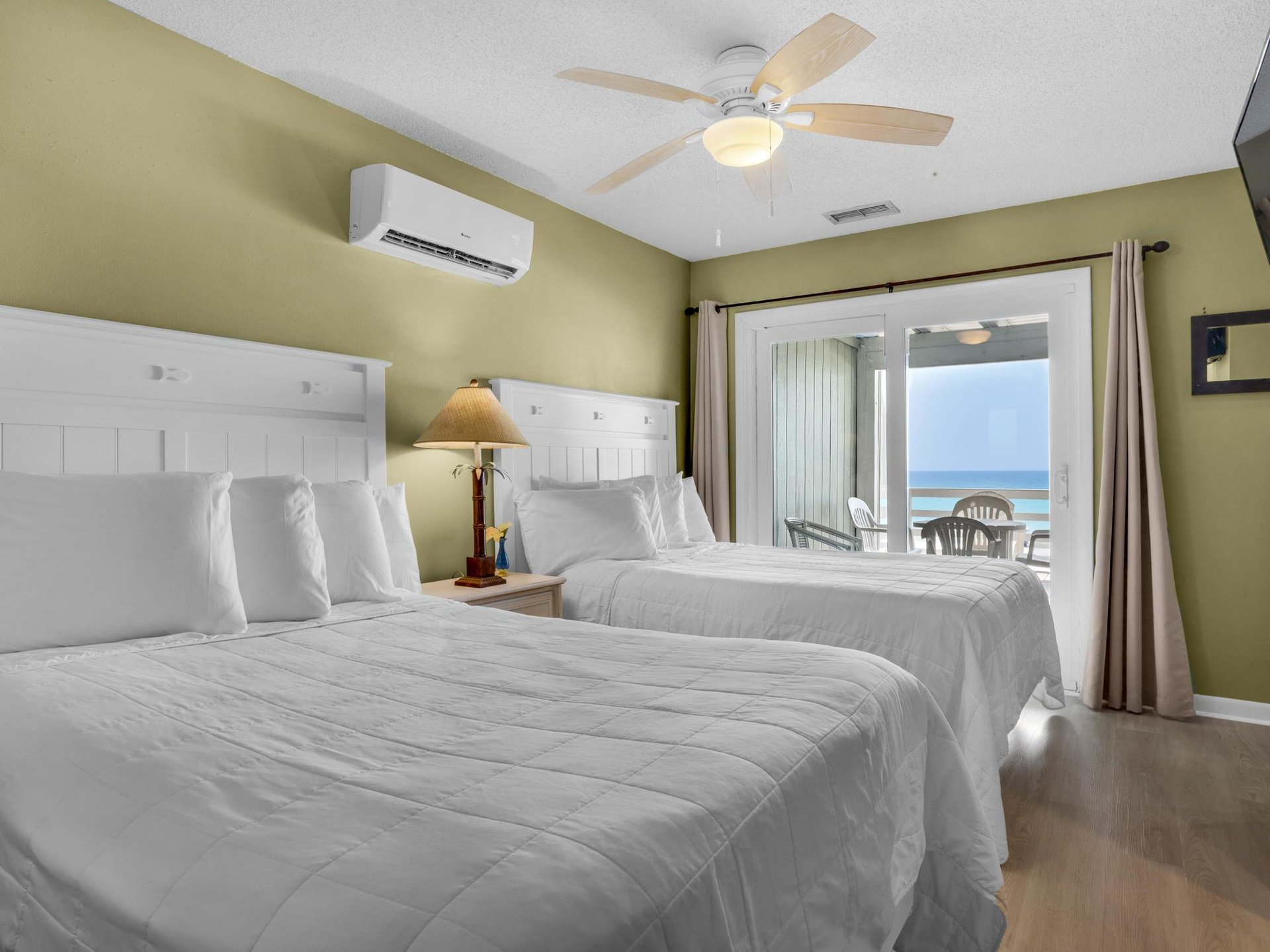 Guest Bedroom 1 on Beach Level with Private Balcony