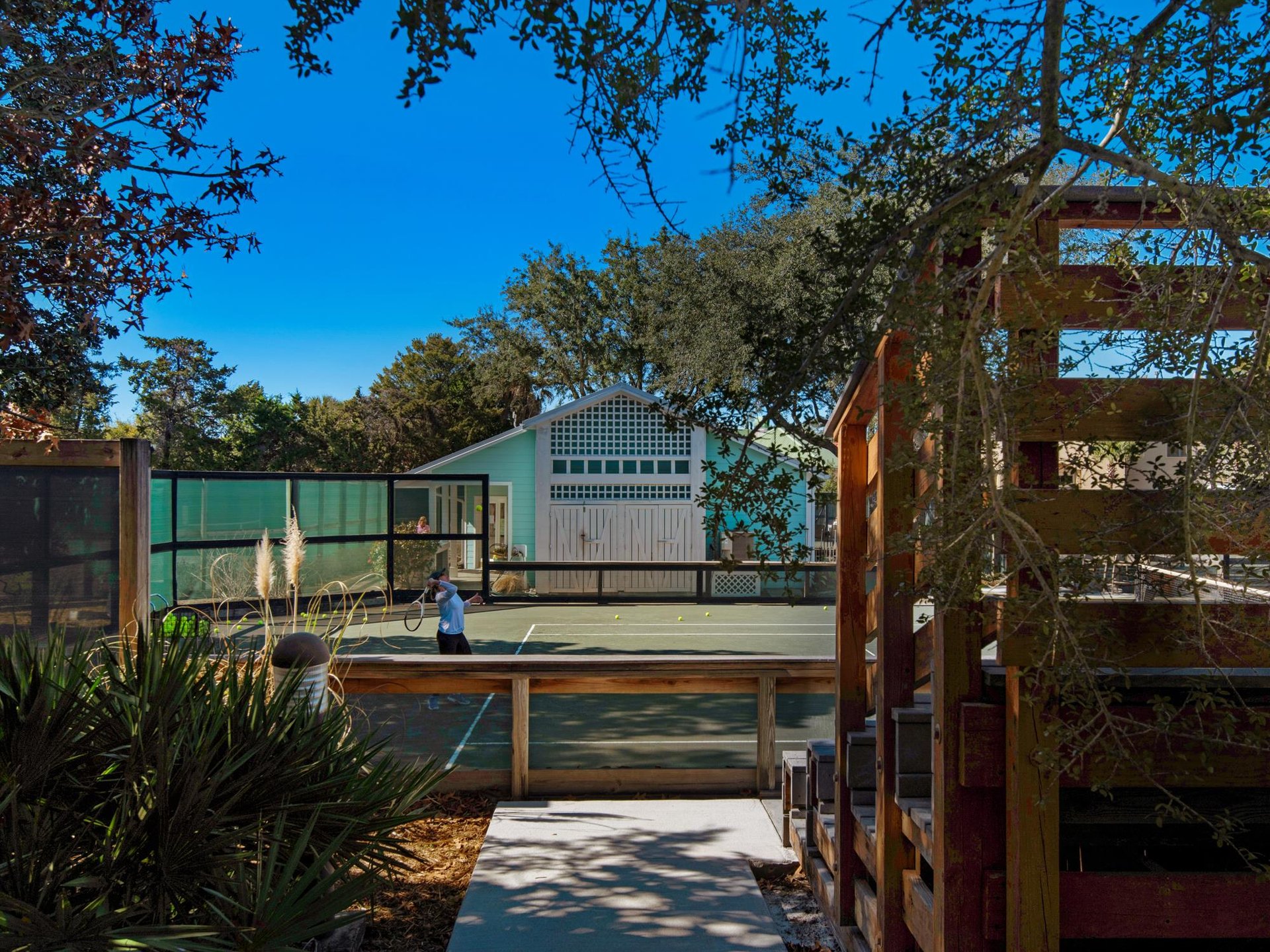 Hidden Dunes Tennis Courts With Viewing Area