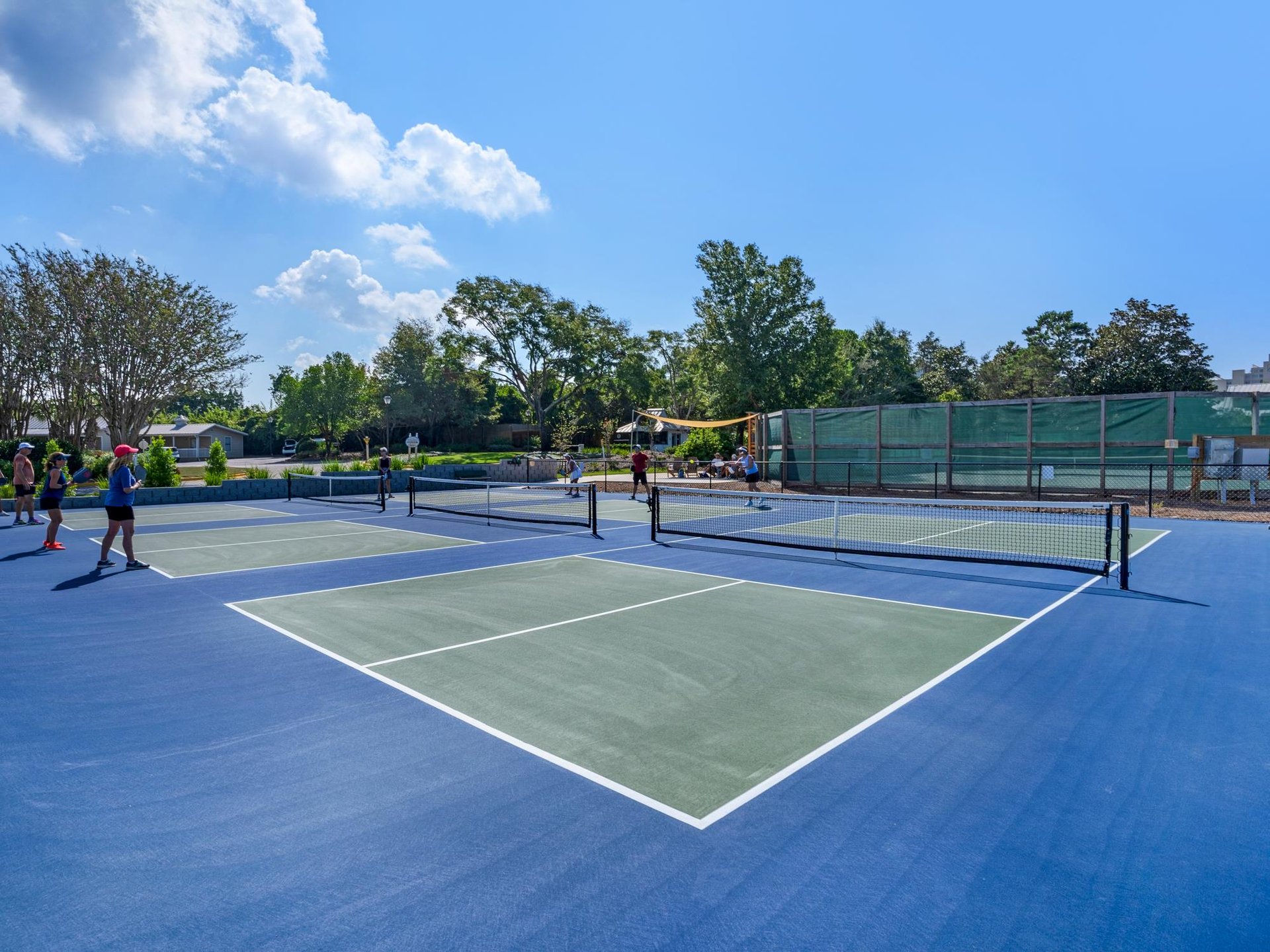 Hidden Dunes Pickleball Courts with Viewing Area