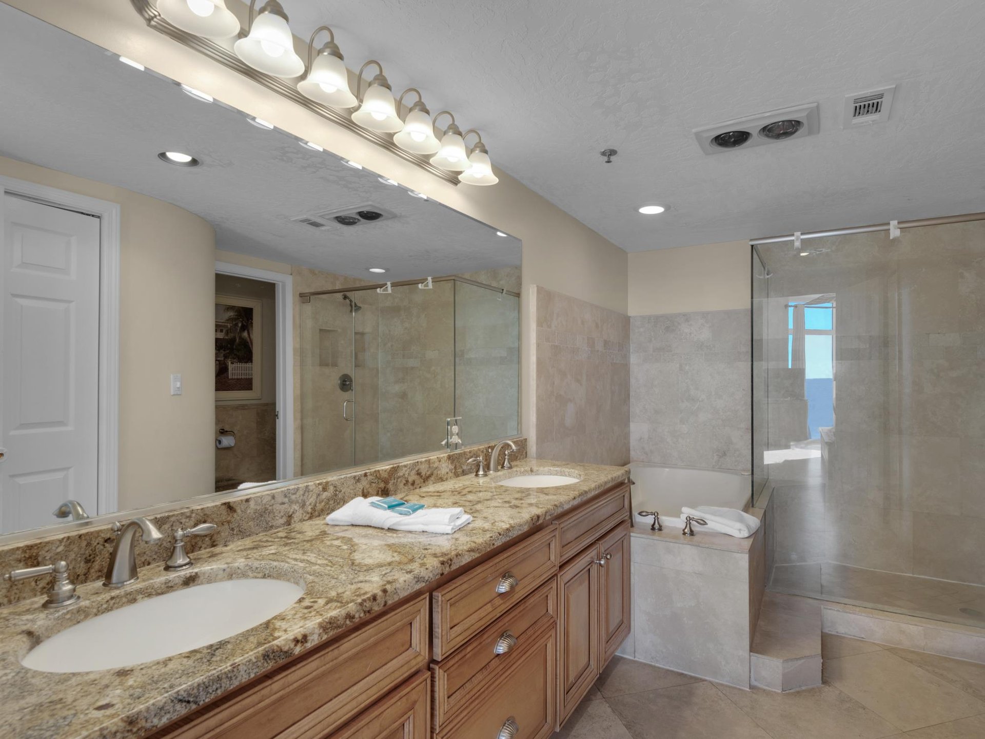 Primary Bathroom with Double Vanity