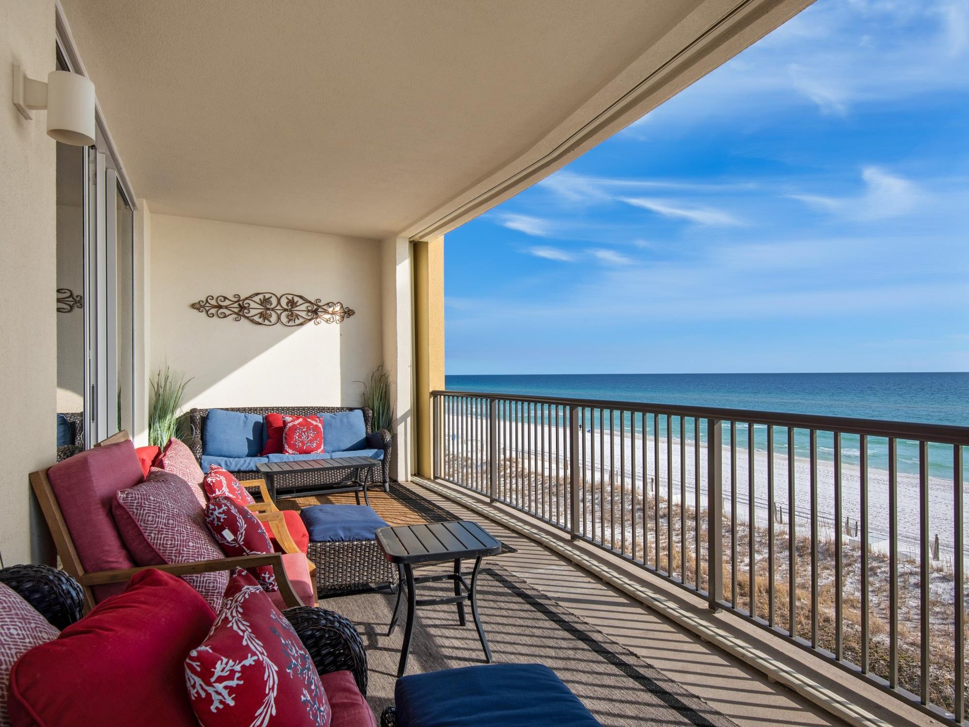 Sit back and enjoy the View on this Generous Private Balcony