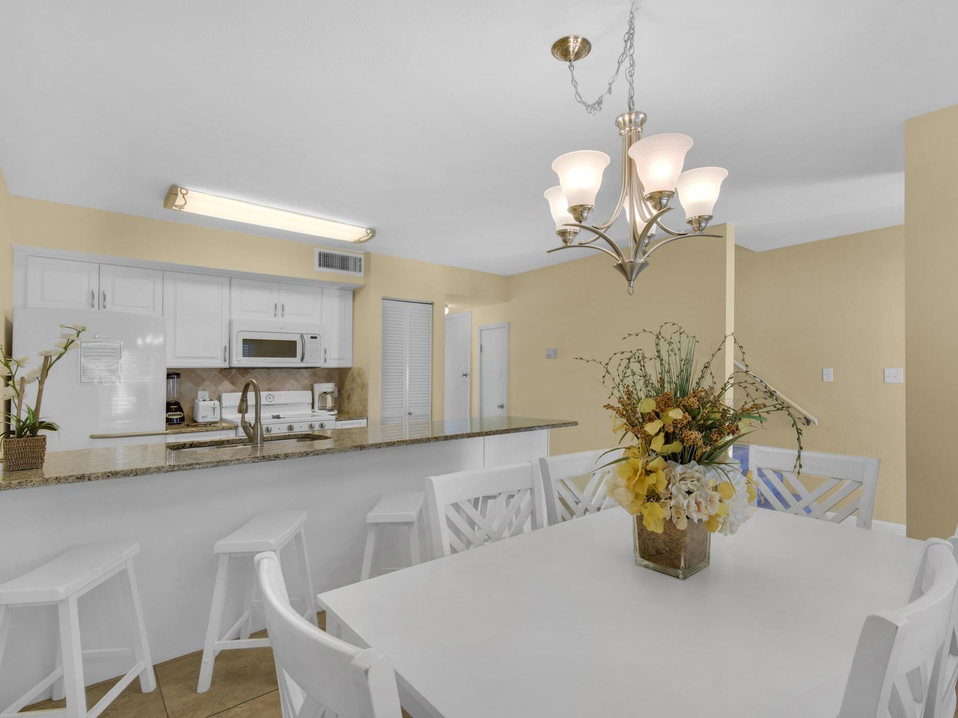 Dining Area with Bar Seating