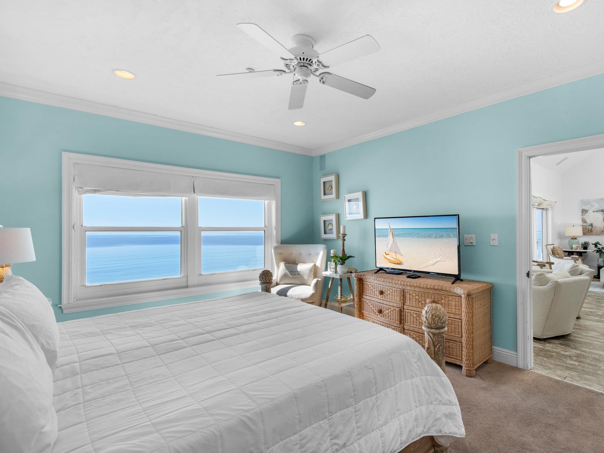 Primary Bedroom with TV