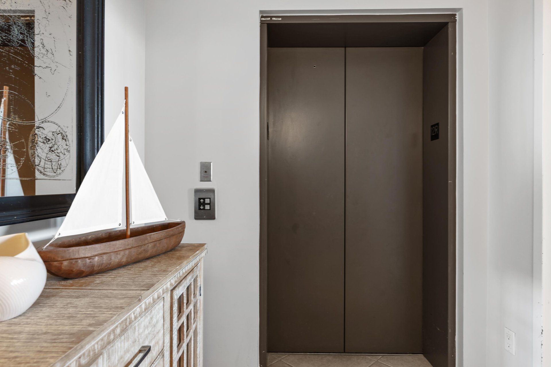 Private Elevator Entrance