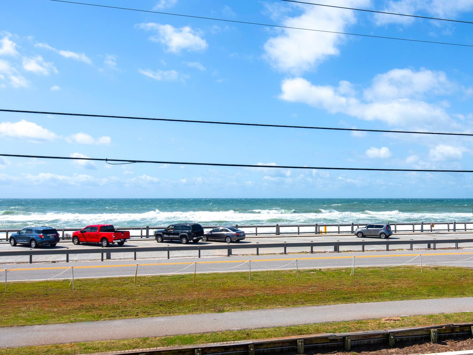 Gulf view from balcony