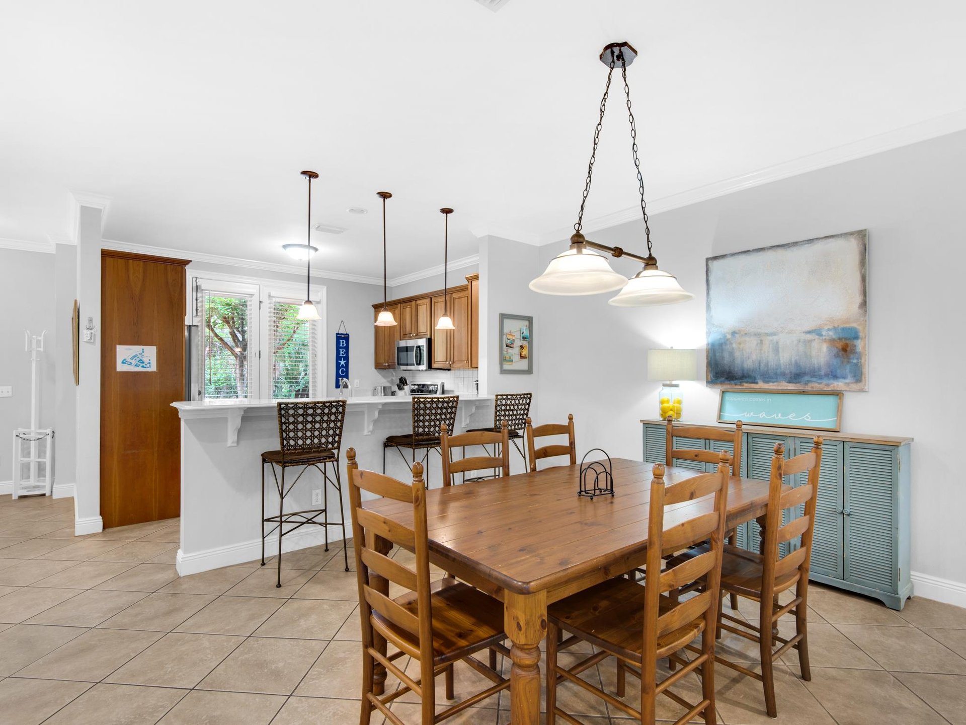 Kitchen and Dining Area