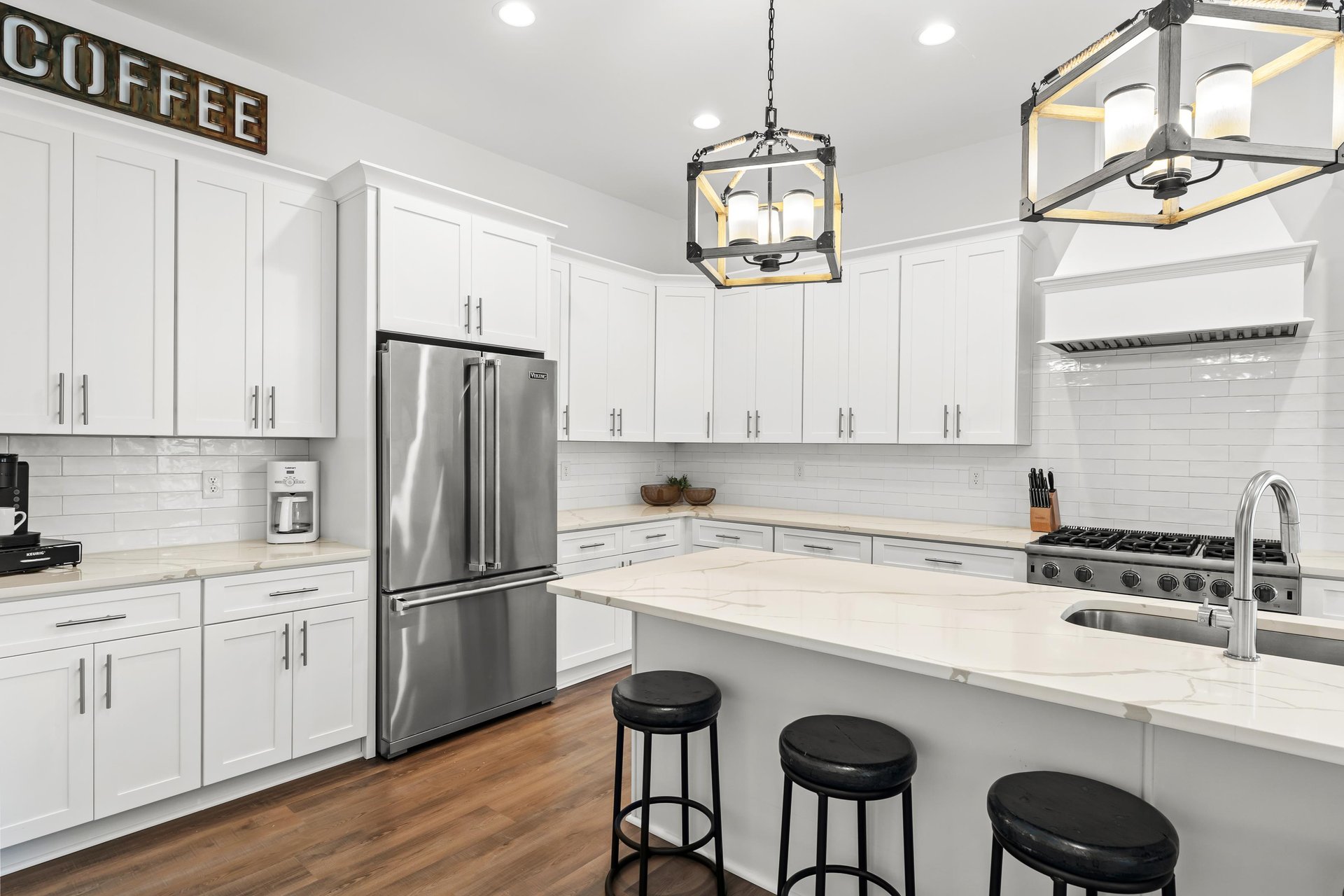 2nd floor Kitchen with Stainless Steel Appliances