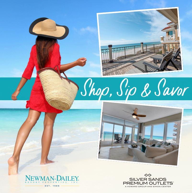 Shop, Sip, Savor Sample