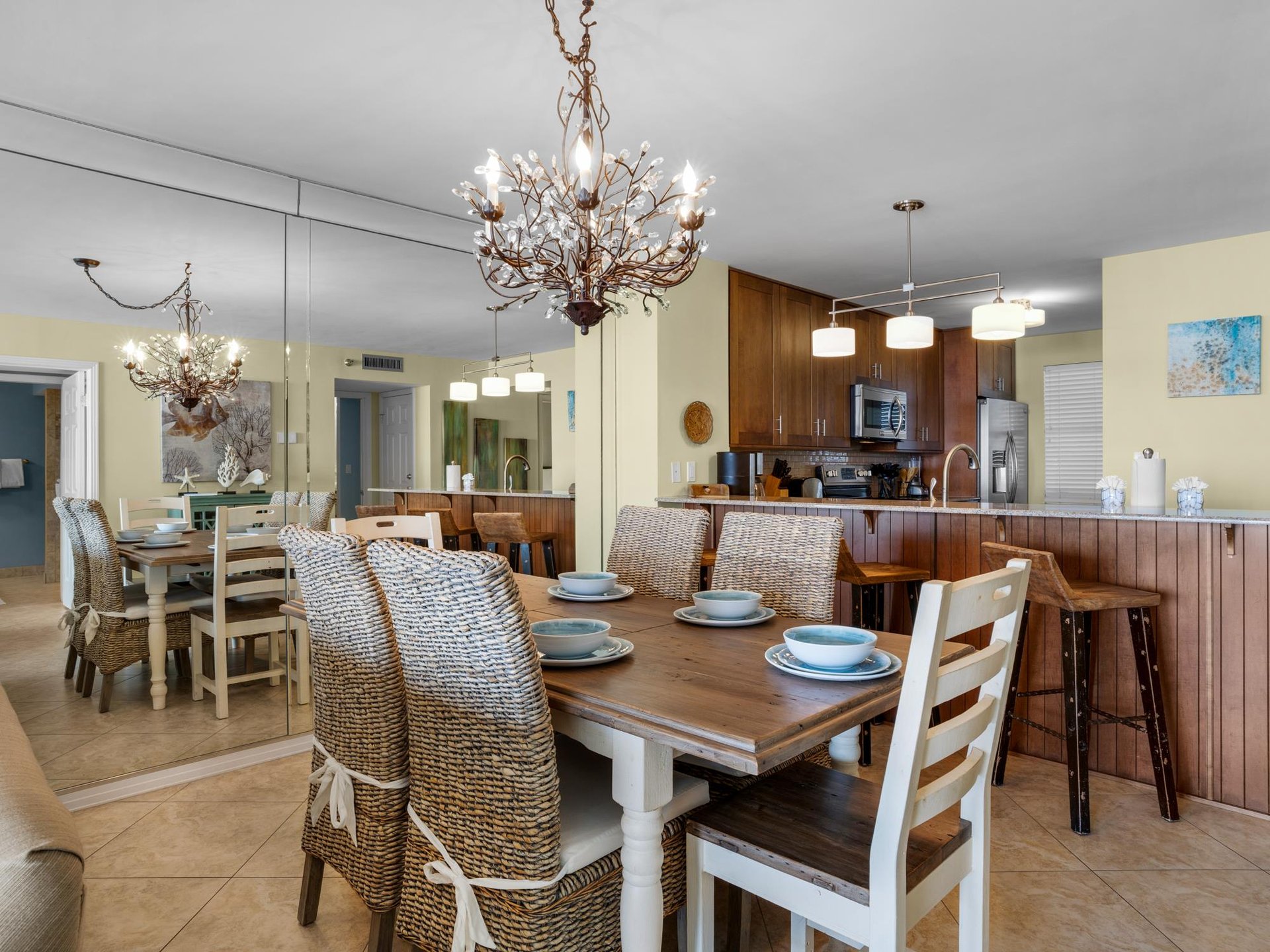 View From Dining Area