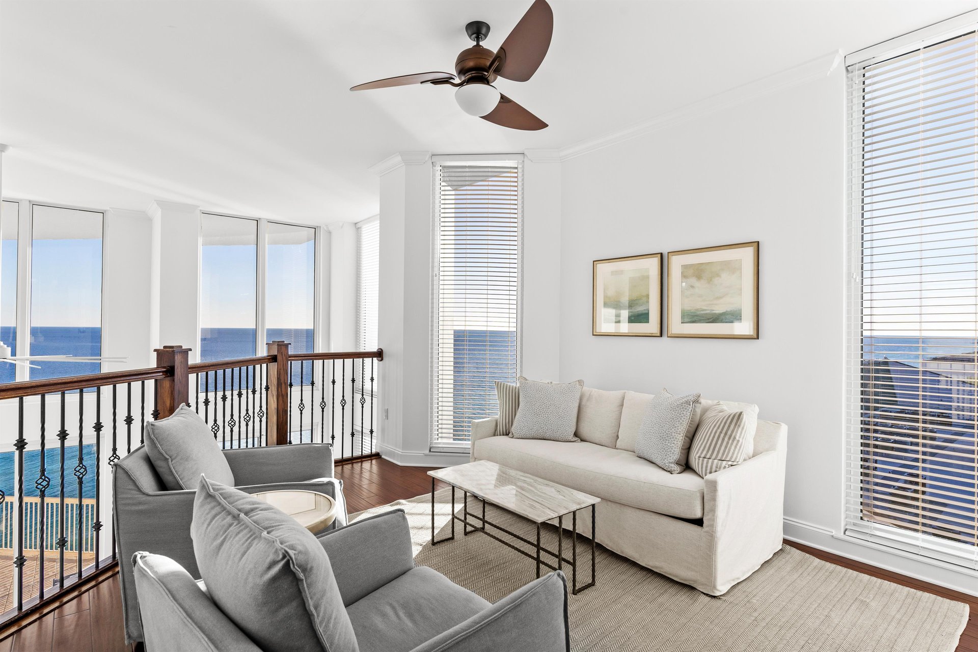 2nd Floor Living Area with Sleeper Sofa