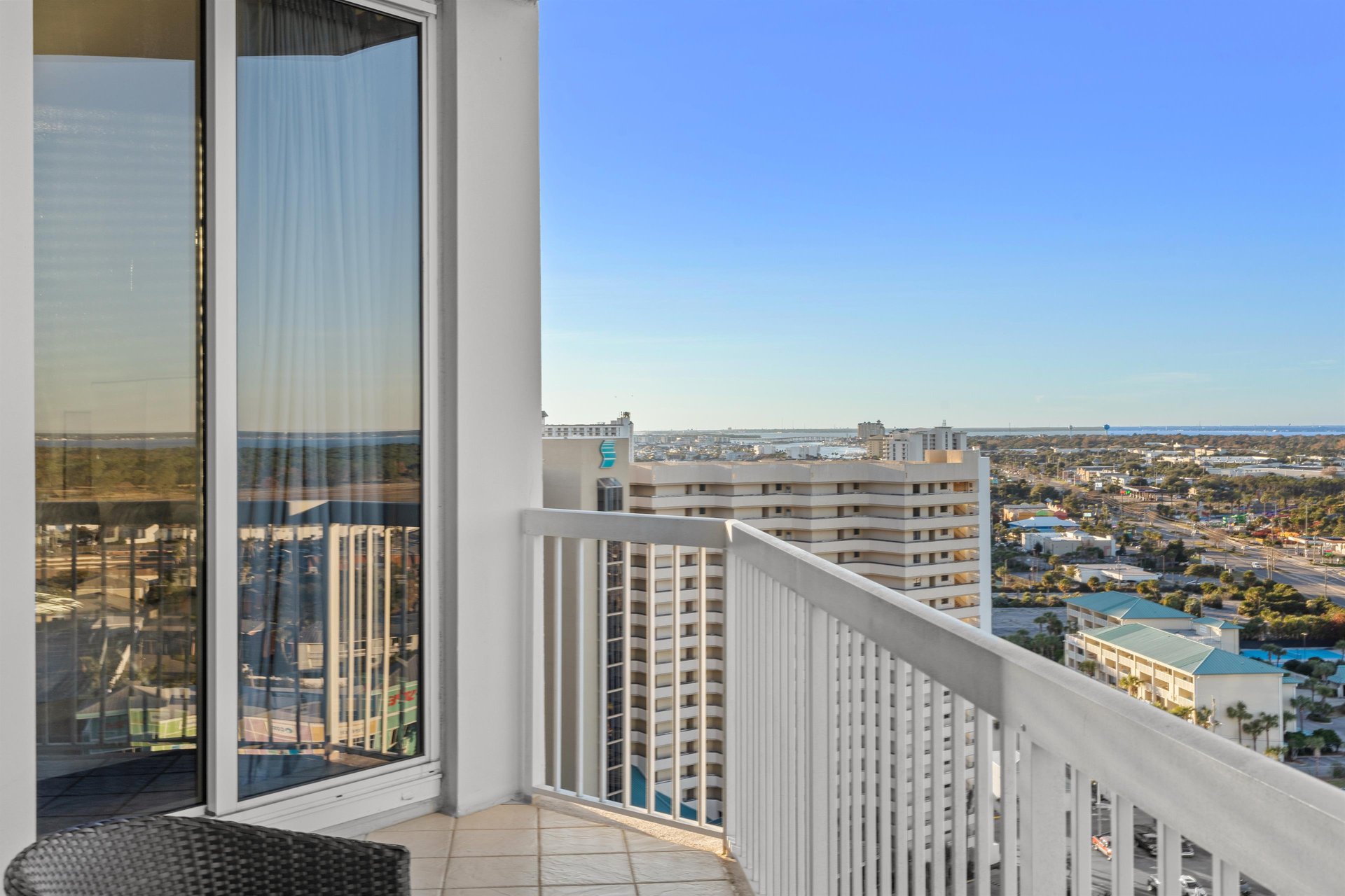 North Balcony with Bay and Harbor View