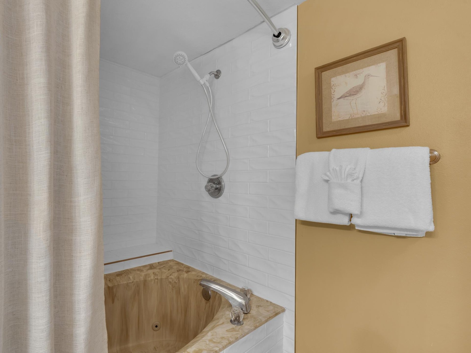 Oversized Tub in Primary Bathroom