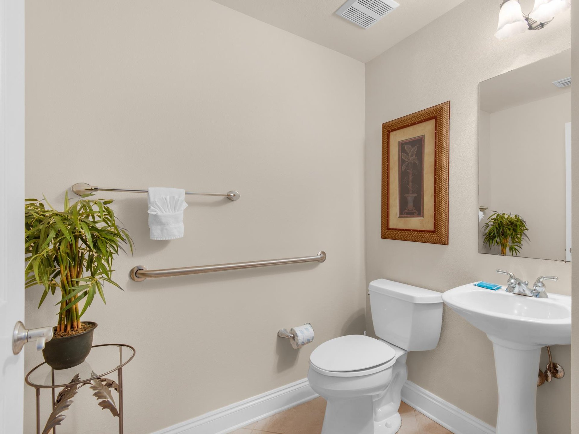 Half Bathroom near Entryway