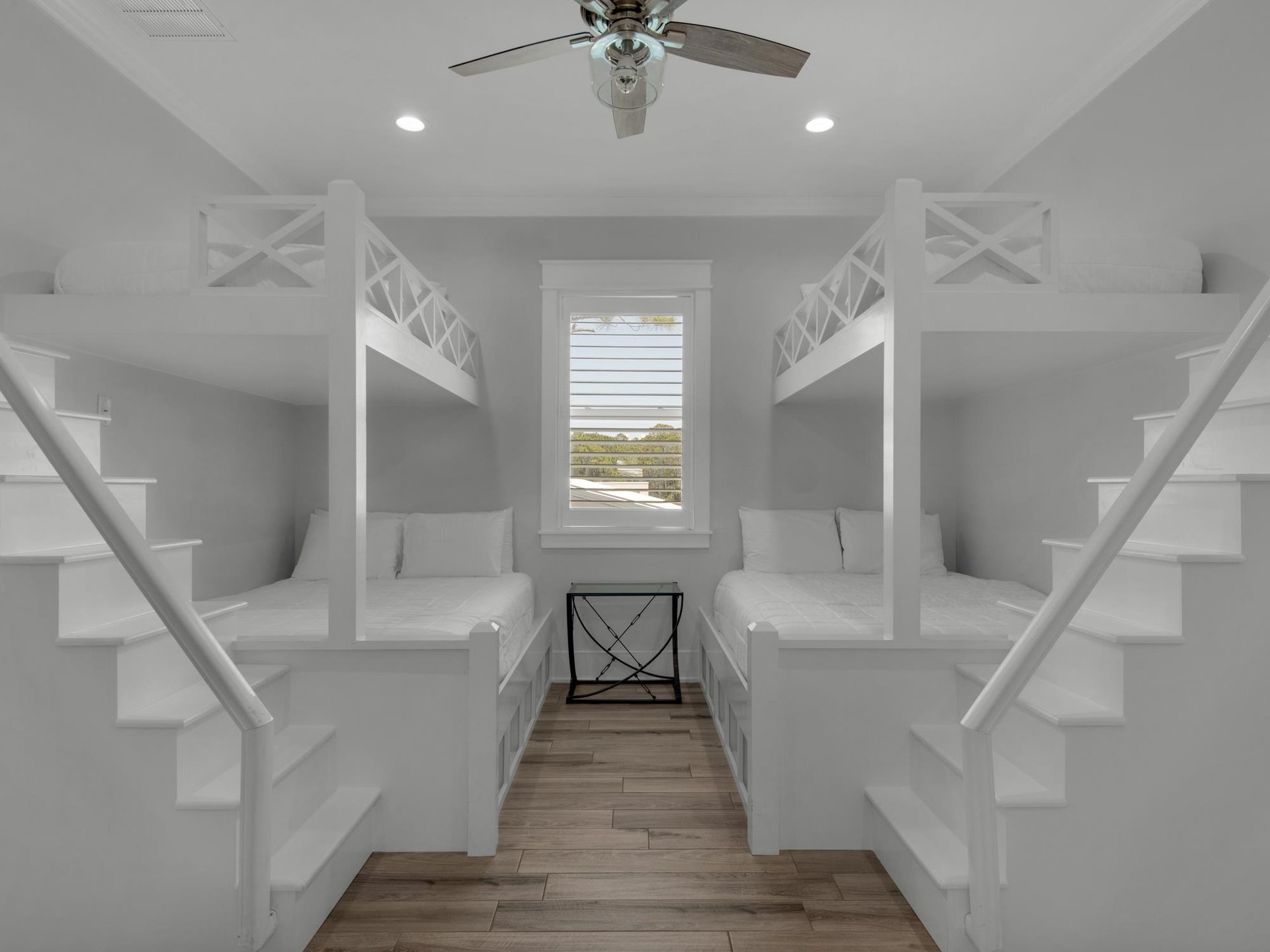 2nd floor Bunk Room offering lower queen and upper twin