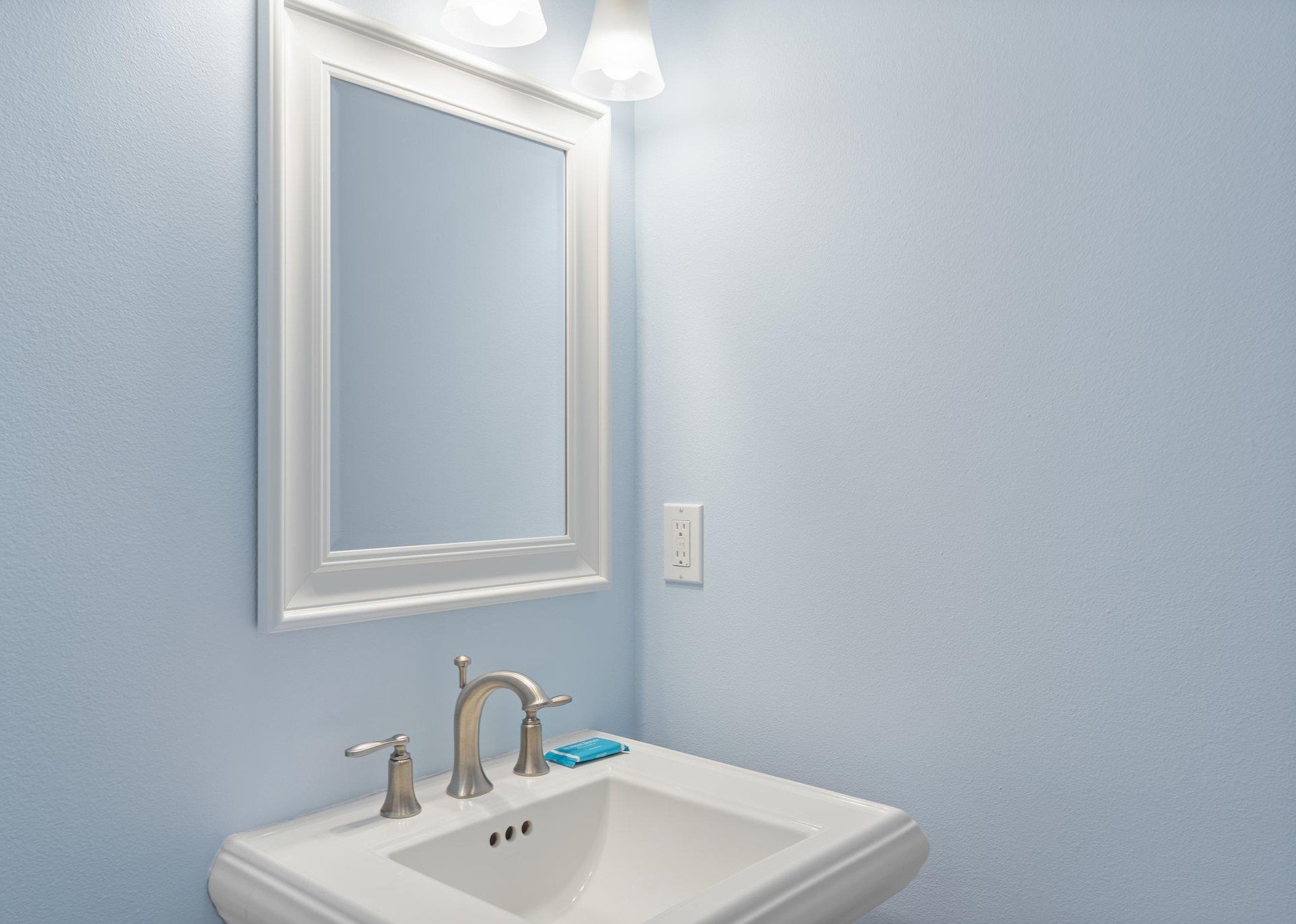 Half Bathroom off Living Room