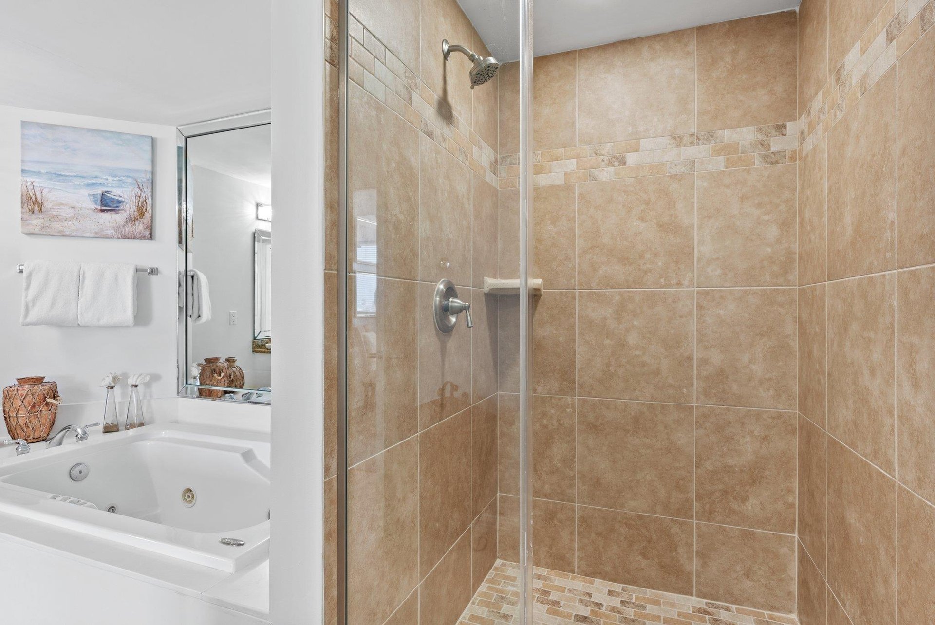 Primary Bathroom with Walkin Shower