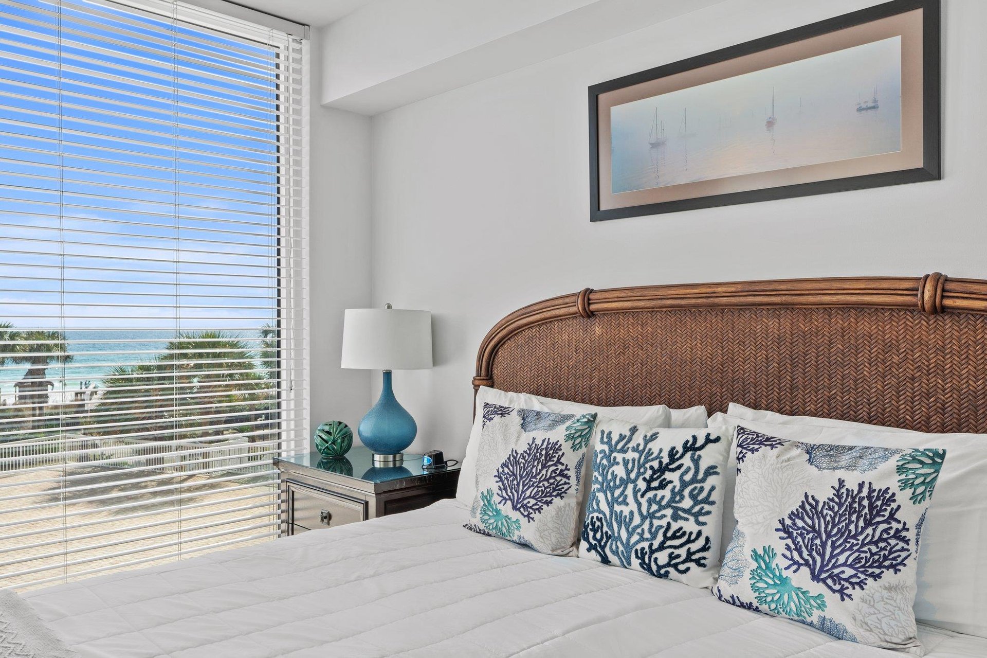 King Bedroom with Gulf View