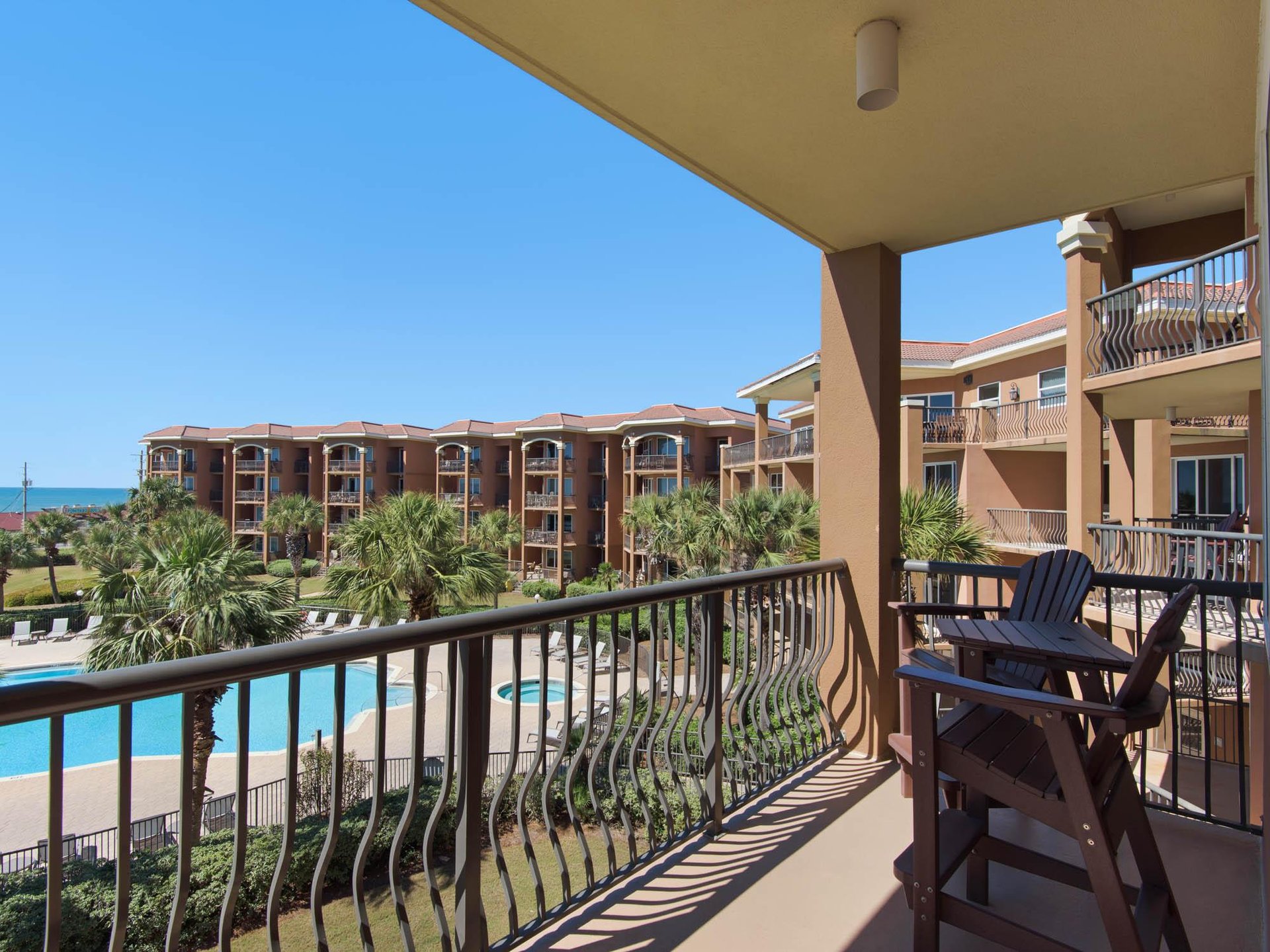 Relax on the Private Balcony