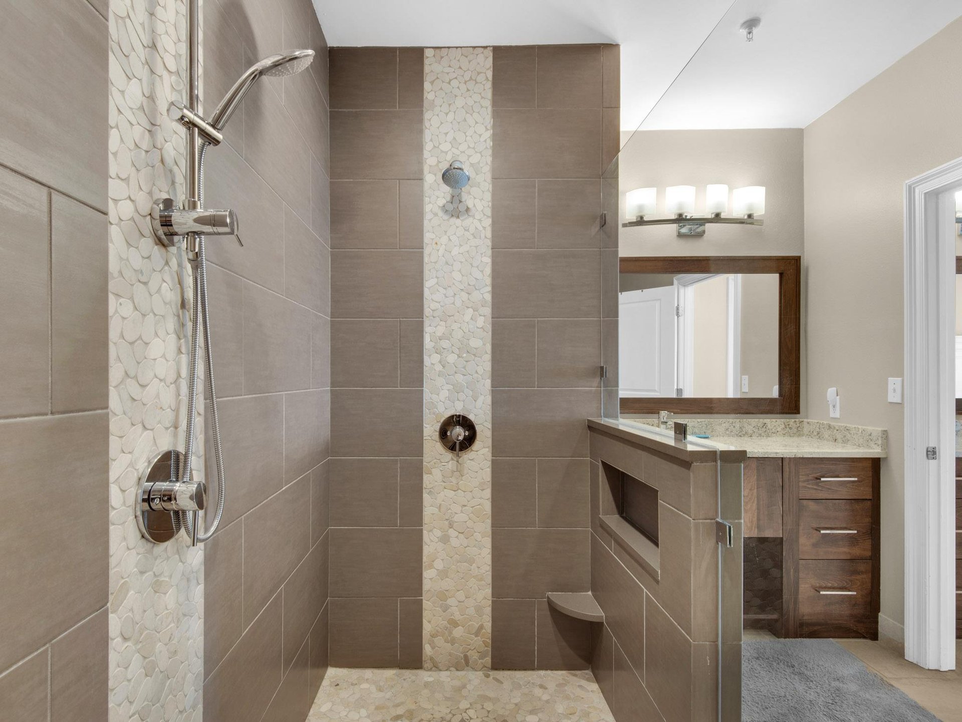 Primary Bath Walk in Shower