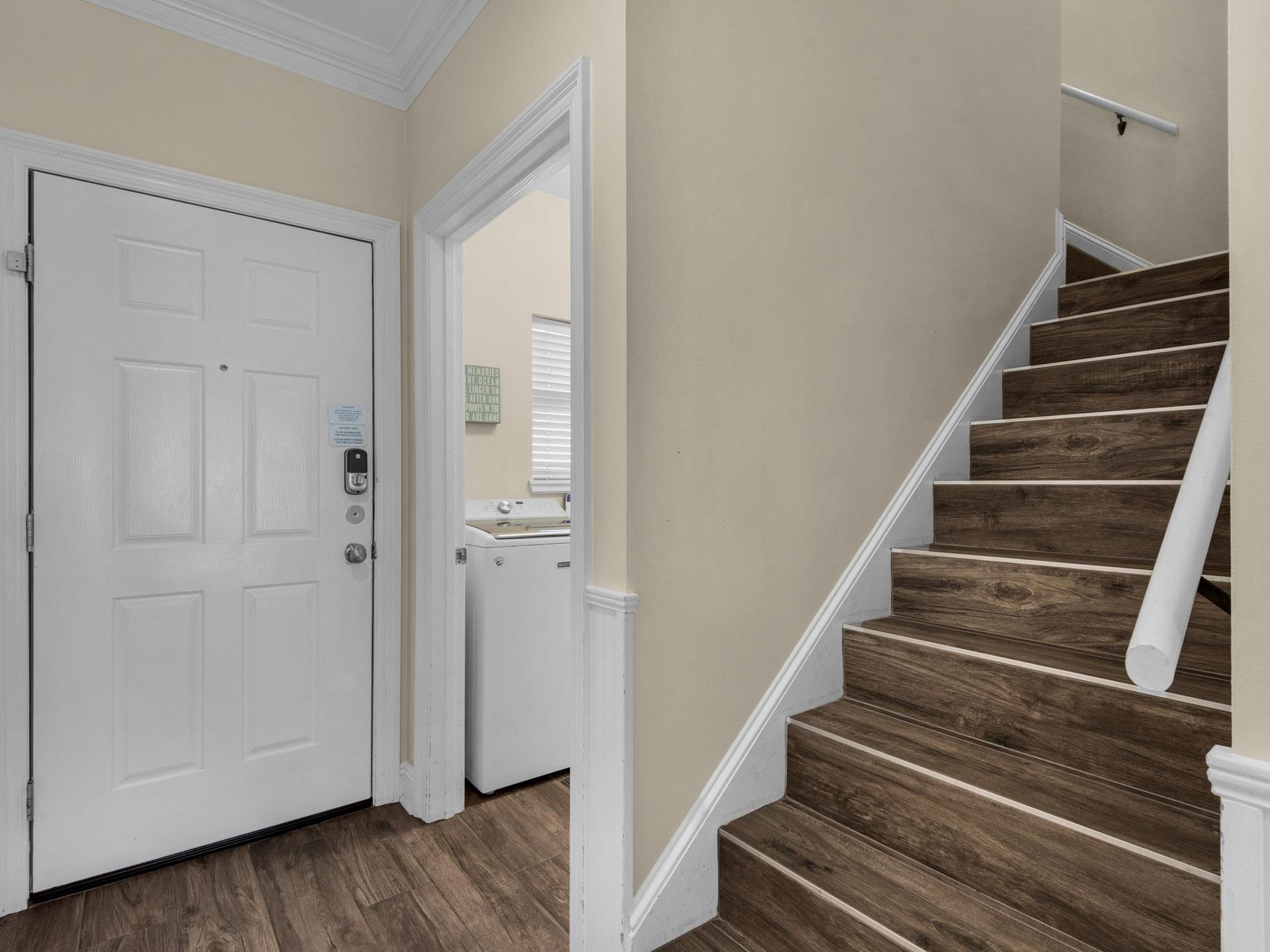 Stairs to second floor