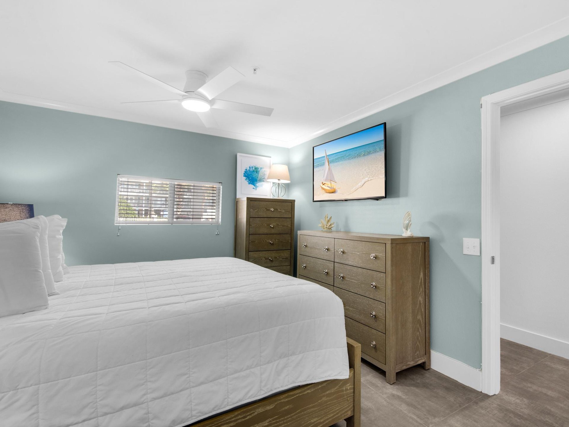 Primary Bedroom with TV