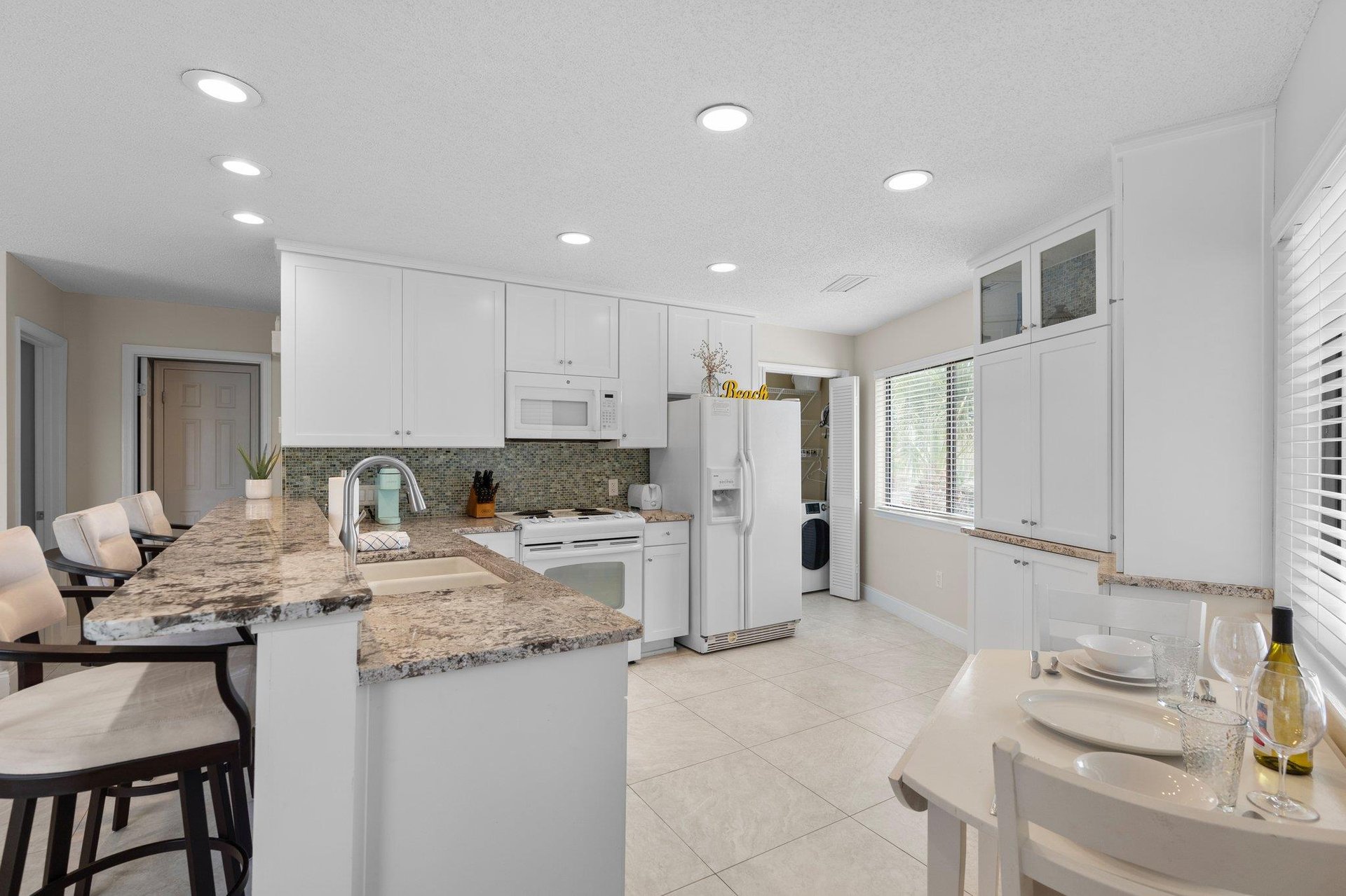 Kitchen and Dining Area