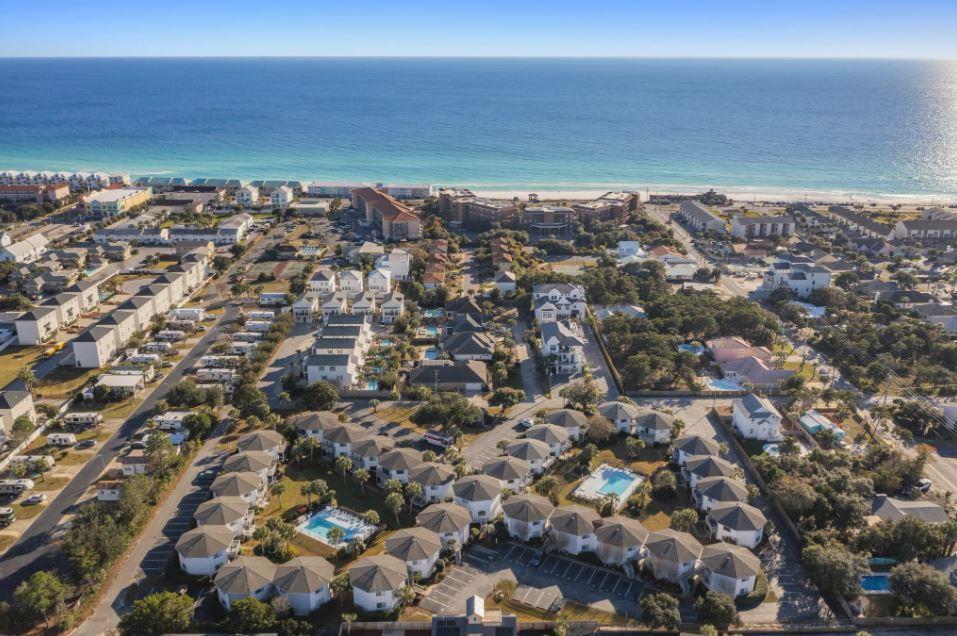 Crystal Village has two Pools and a walk from the Gulf of Mexico