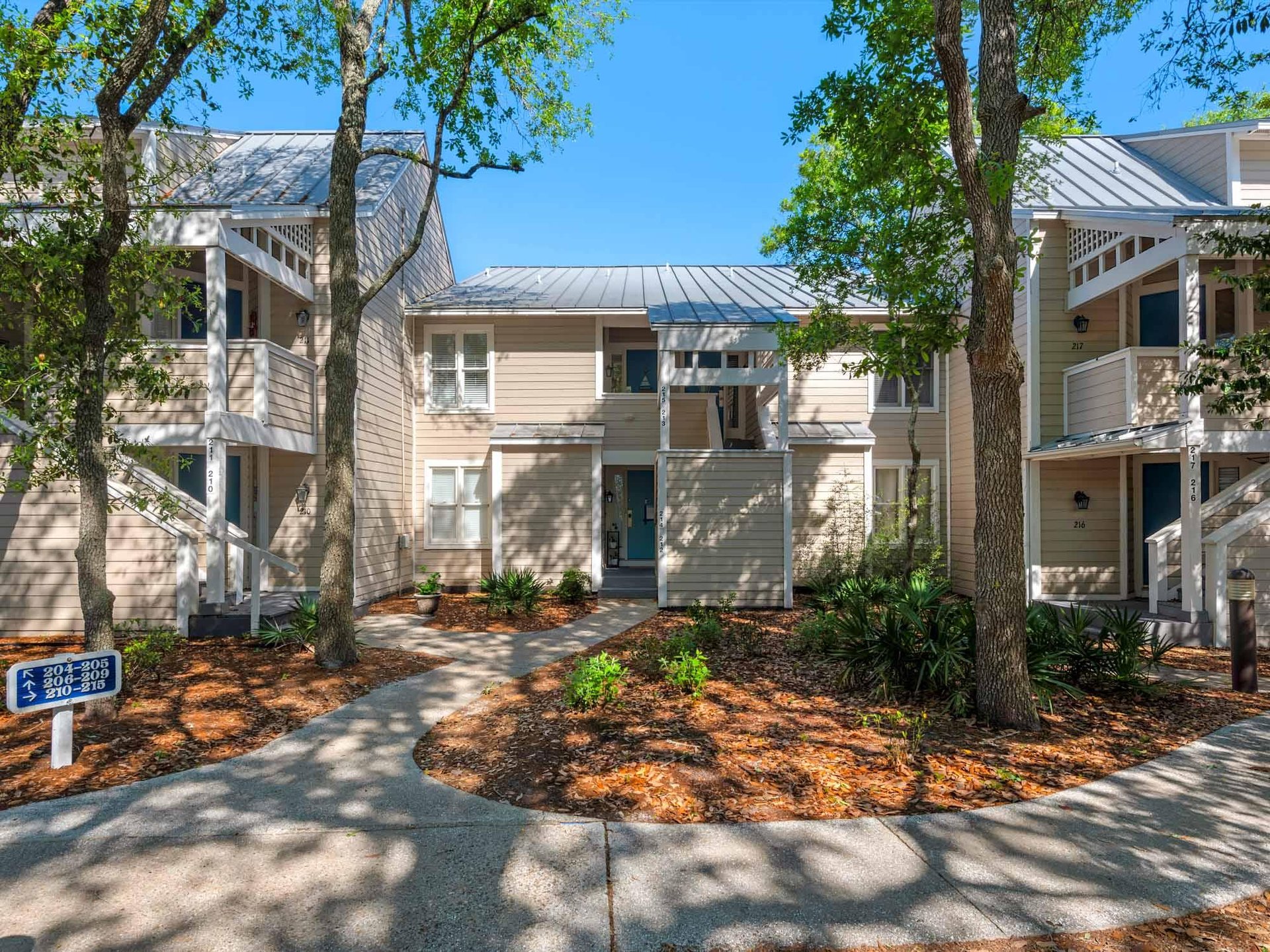 Outside of Hidden Dunes Cottage 213