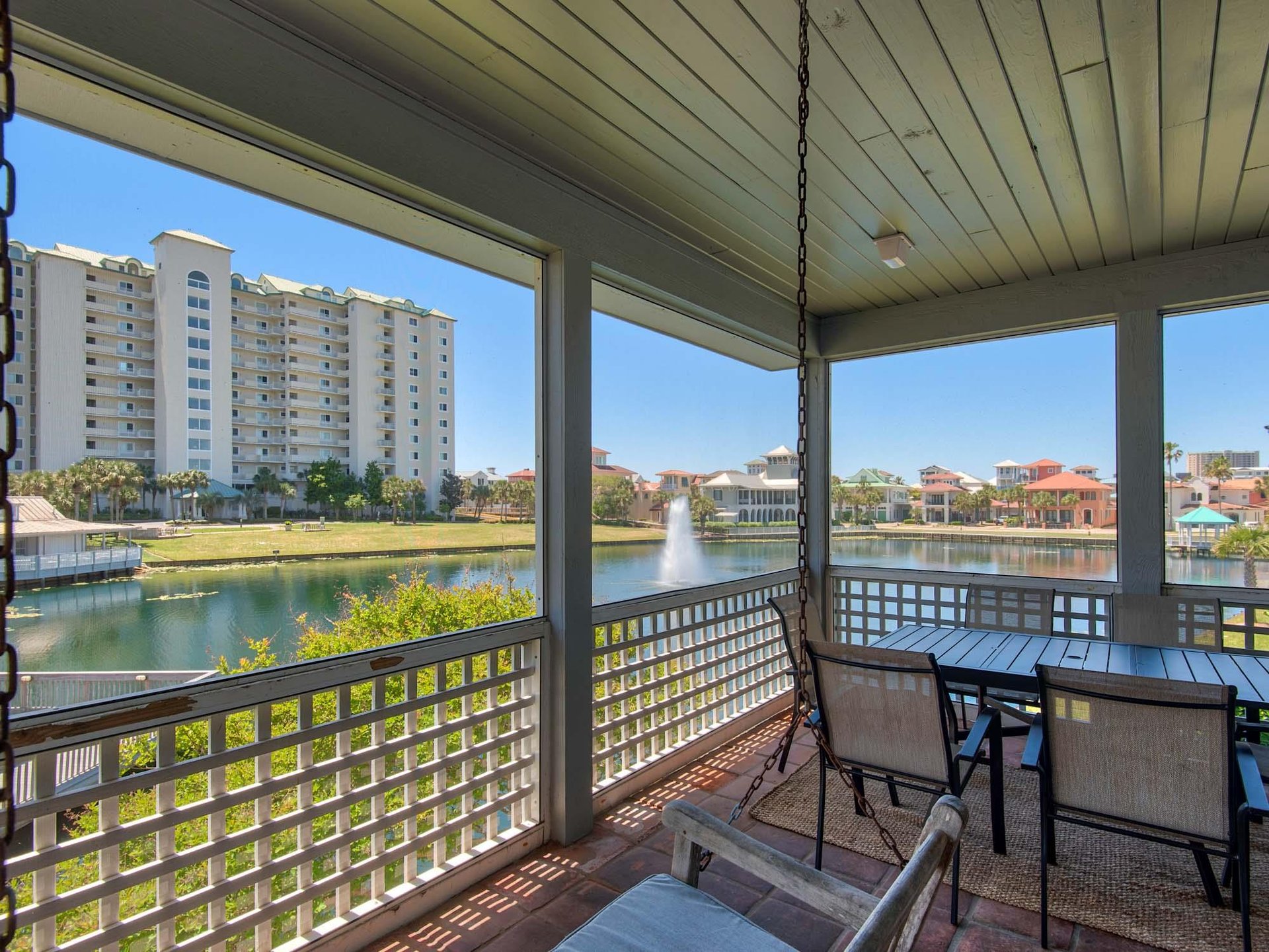 Beautiful Lake View from Private Screened Porch