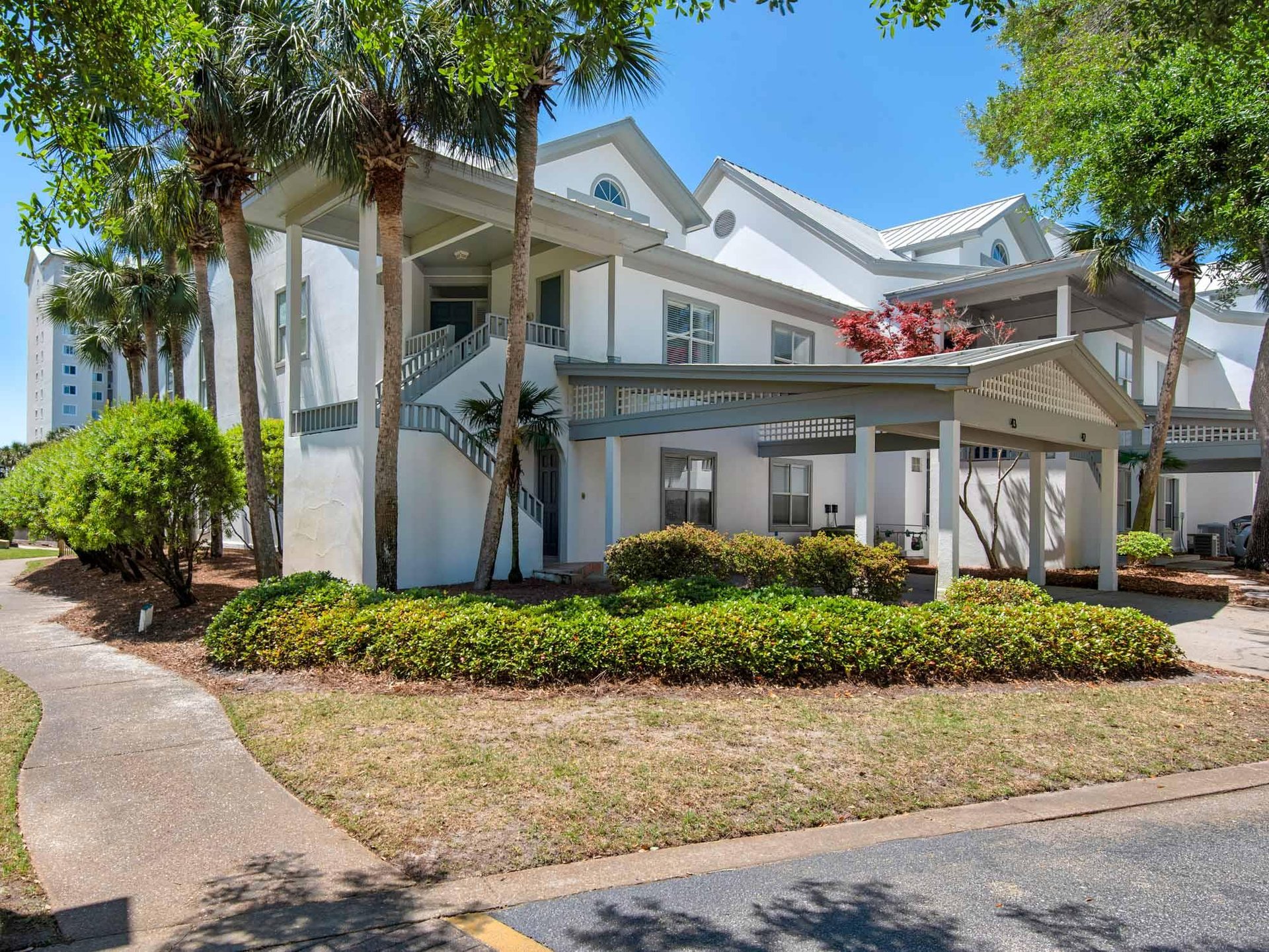 Along the Walkway to Beach Boardwalk