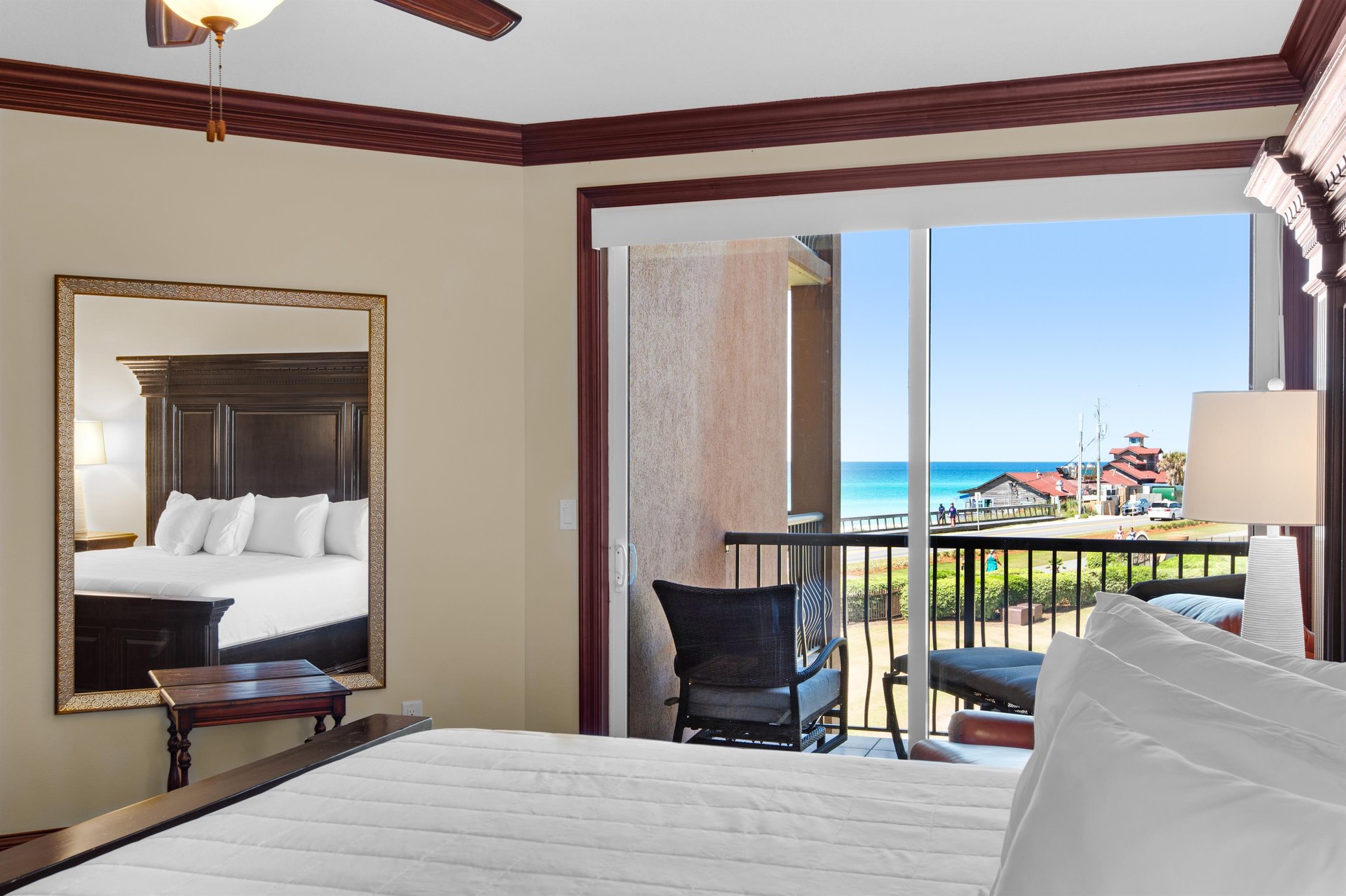 Gulf View from the Primary Bedroom