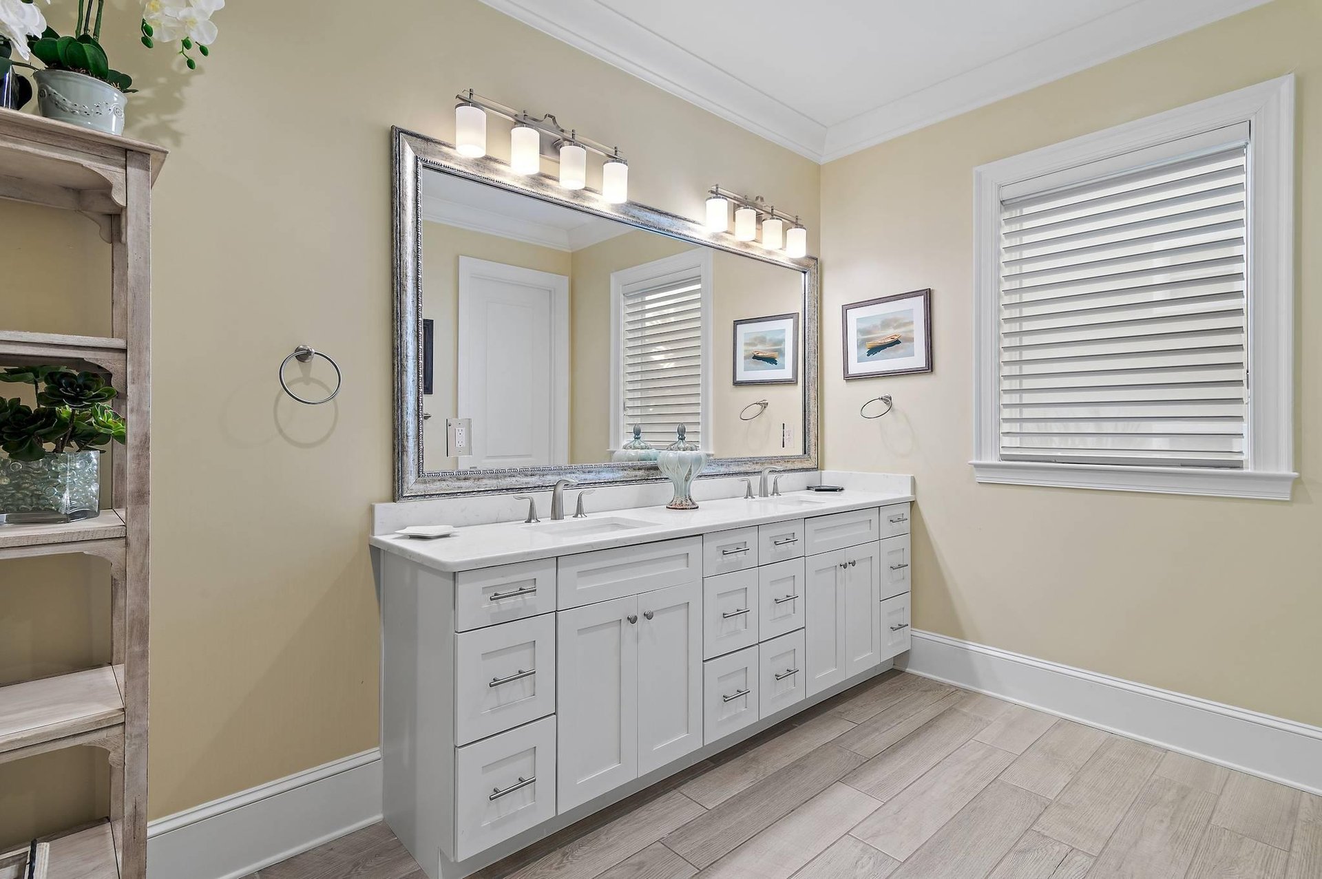 Primary Bathroom with Double Vanity