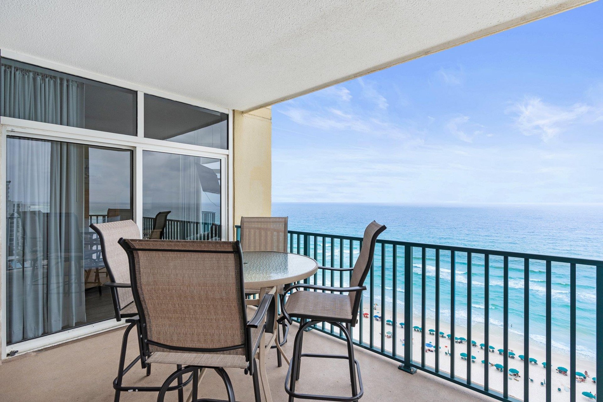 Primary Bedroom Access to Private Gulf Front Balcony