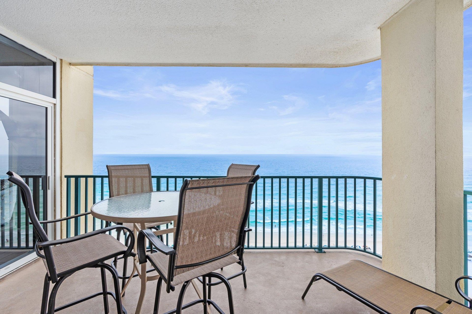 Large Private Balcony on the Gulf