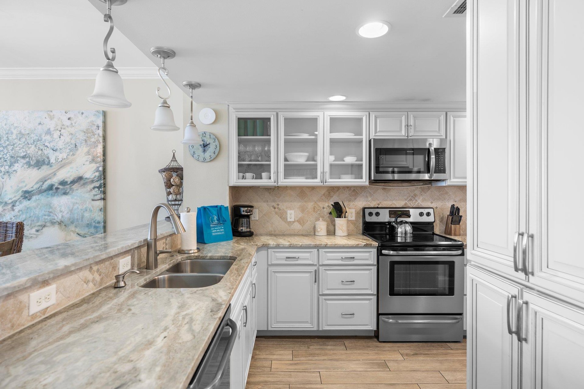 Kitchen with Stainless Steel Appliances